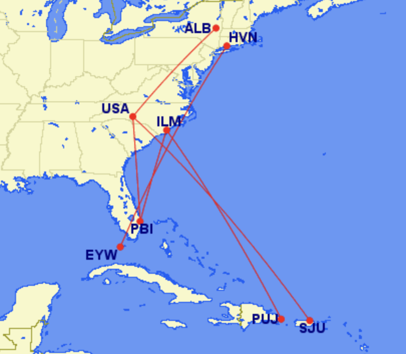 New Avelo routes starting fall 2025 New Avelo routes starting fall 2025