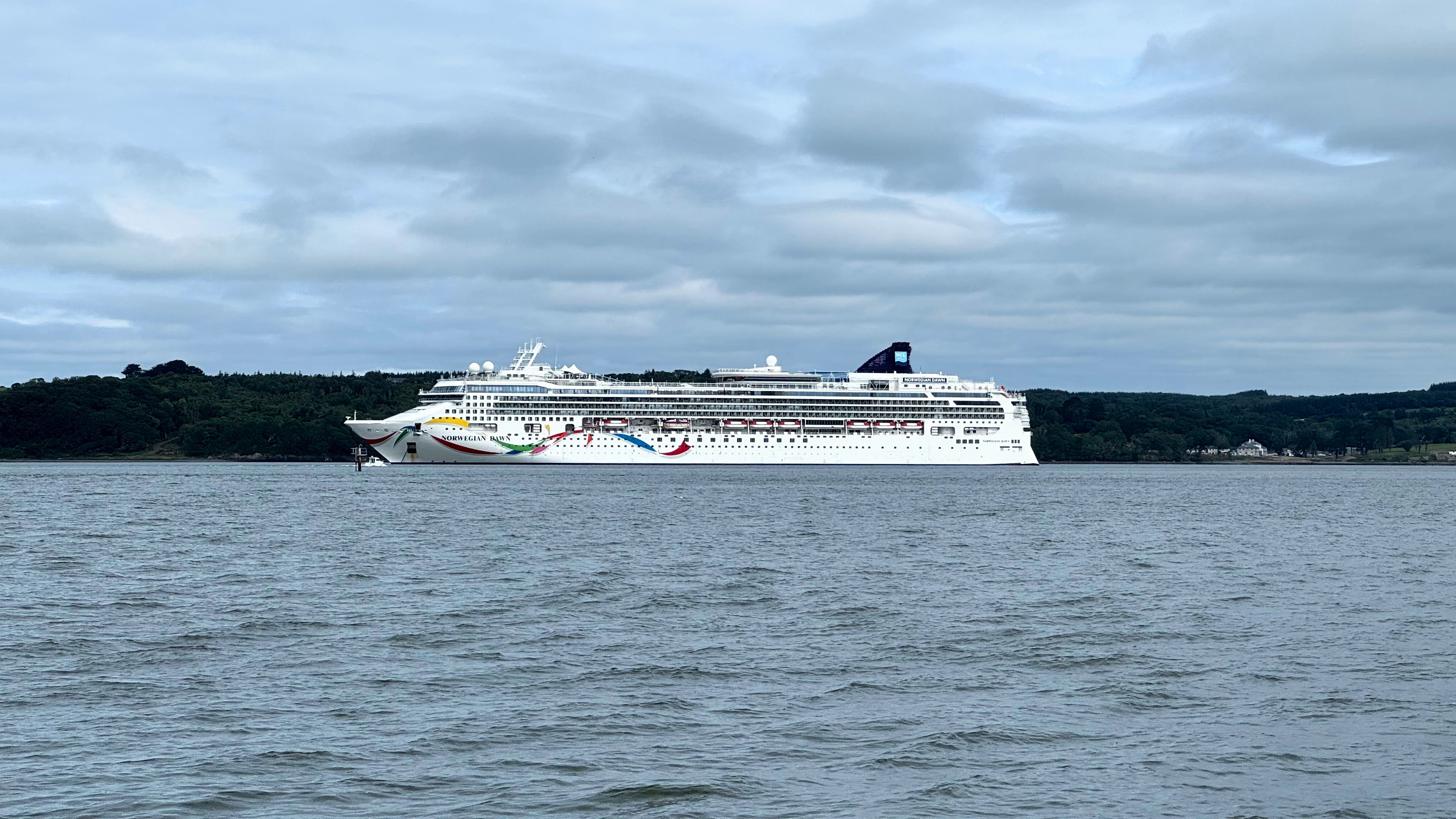 Norwegian Dawn in Ireland