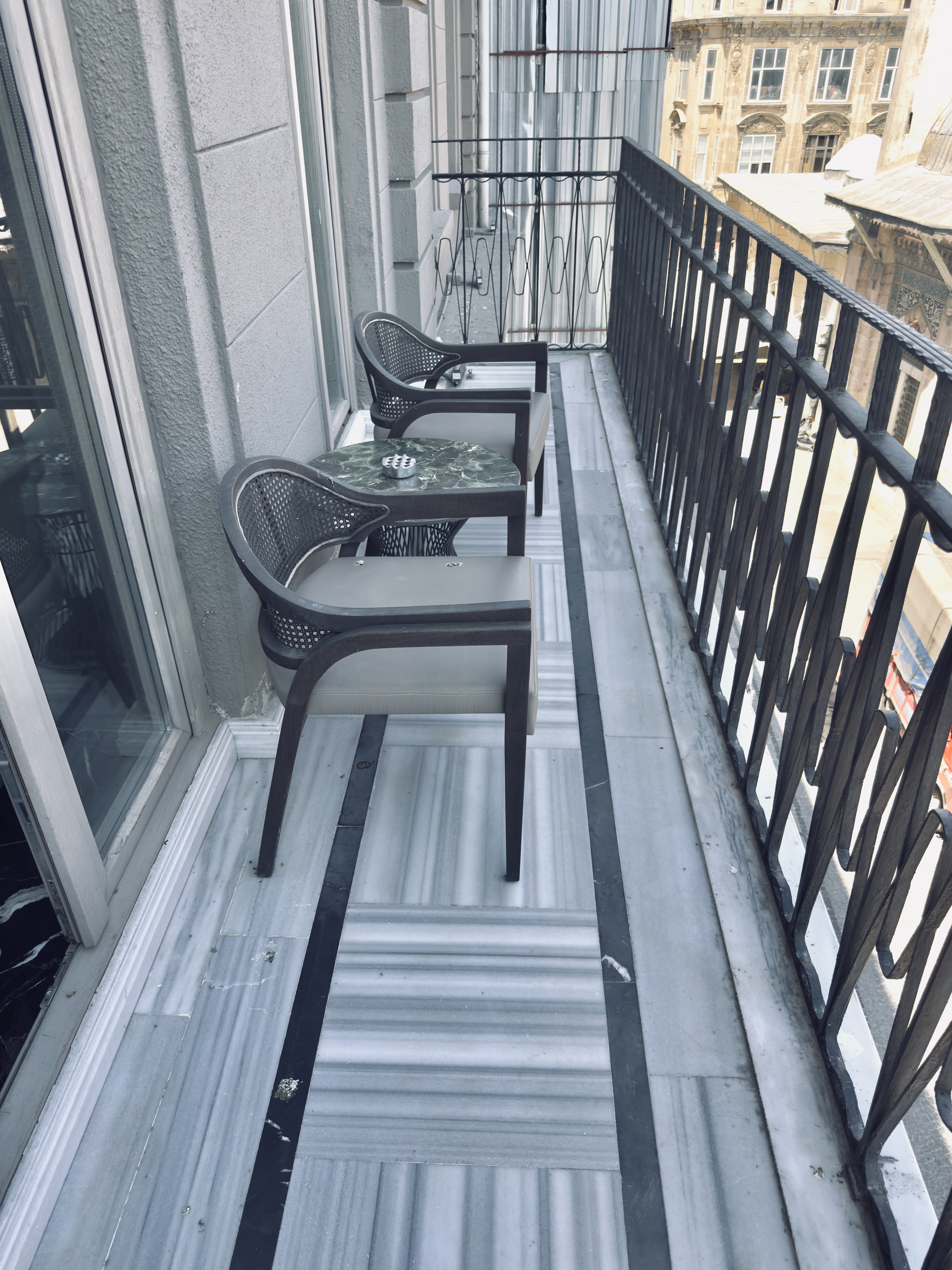 Orient Occident Hotel Istanbul balcony