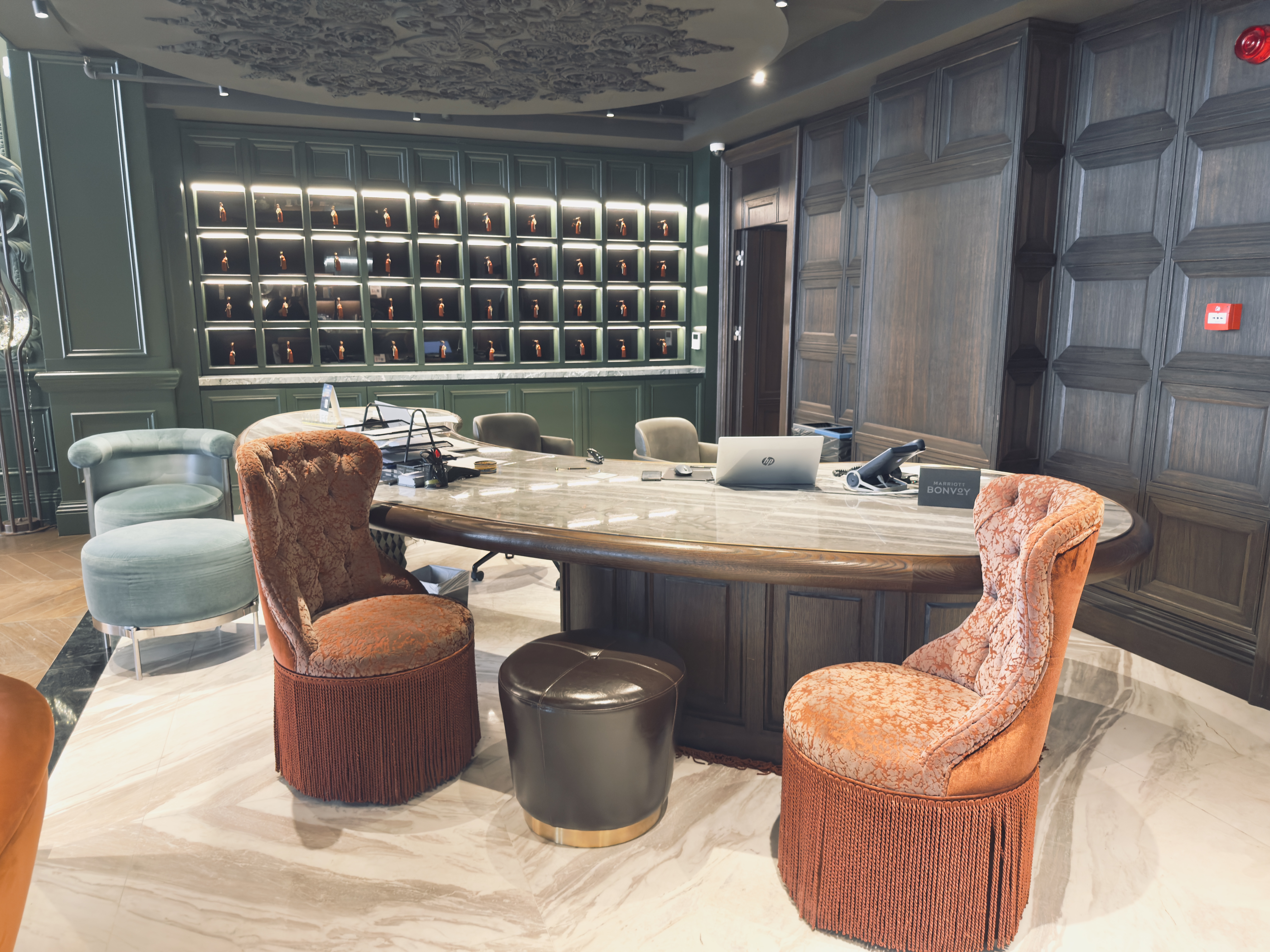 Orient Occident Hotel Istanbul check in desk