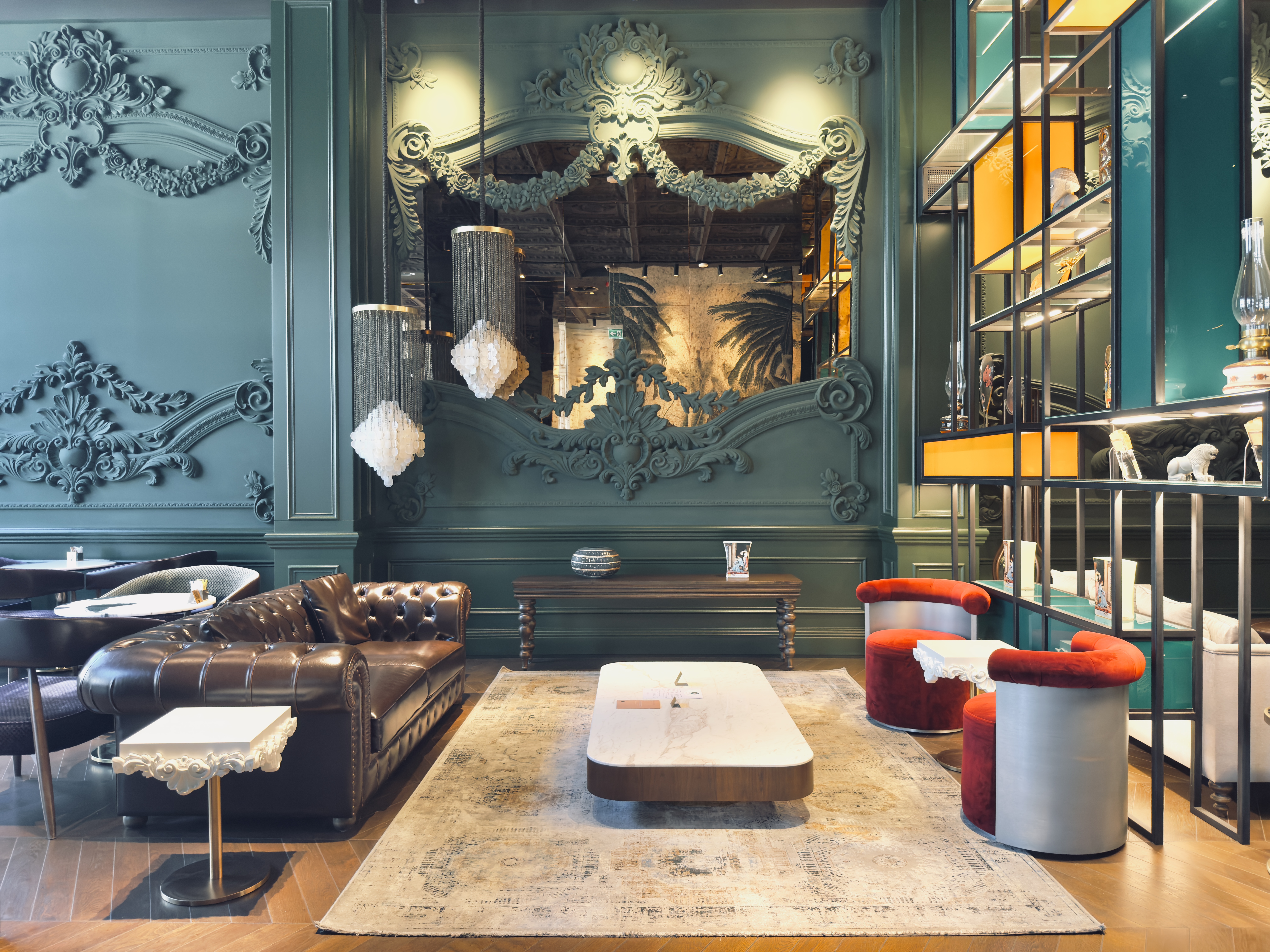 Orient Occident Hotel Istanbul lobby seating section