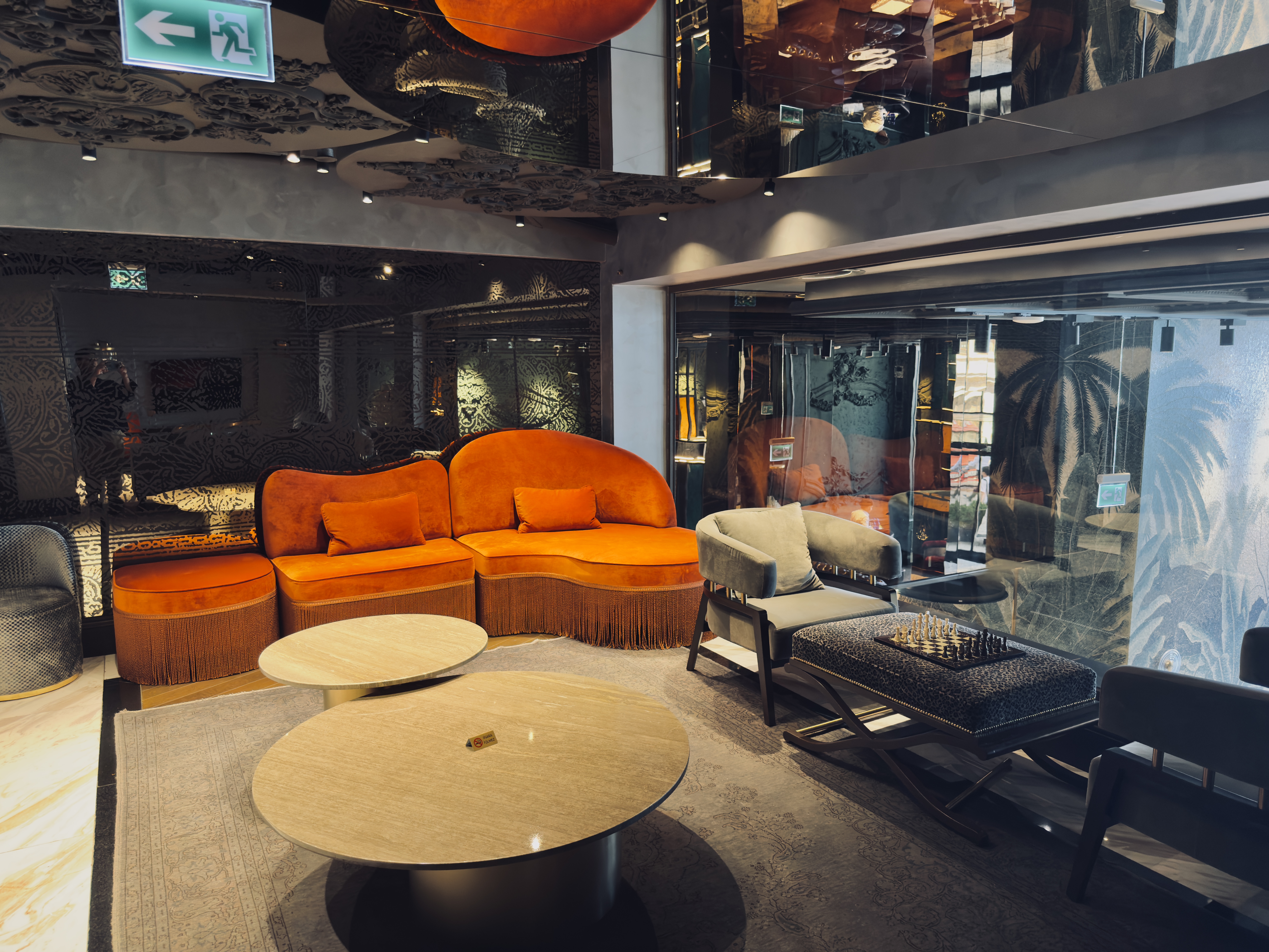 Orient Occident Hotel Istanbul lounge seating 