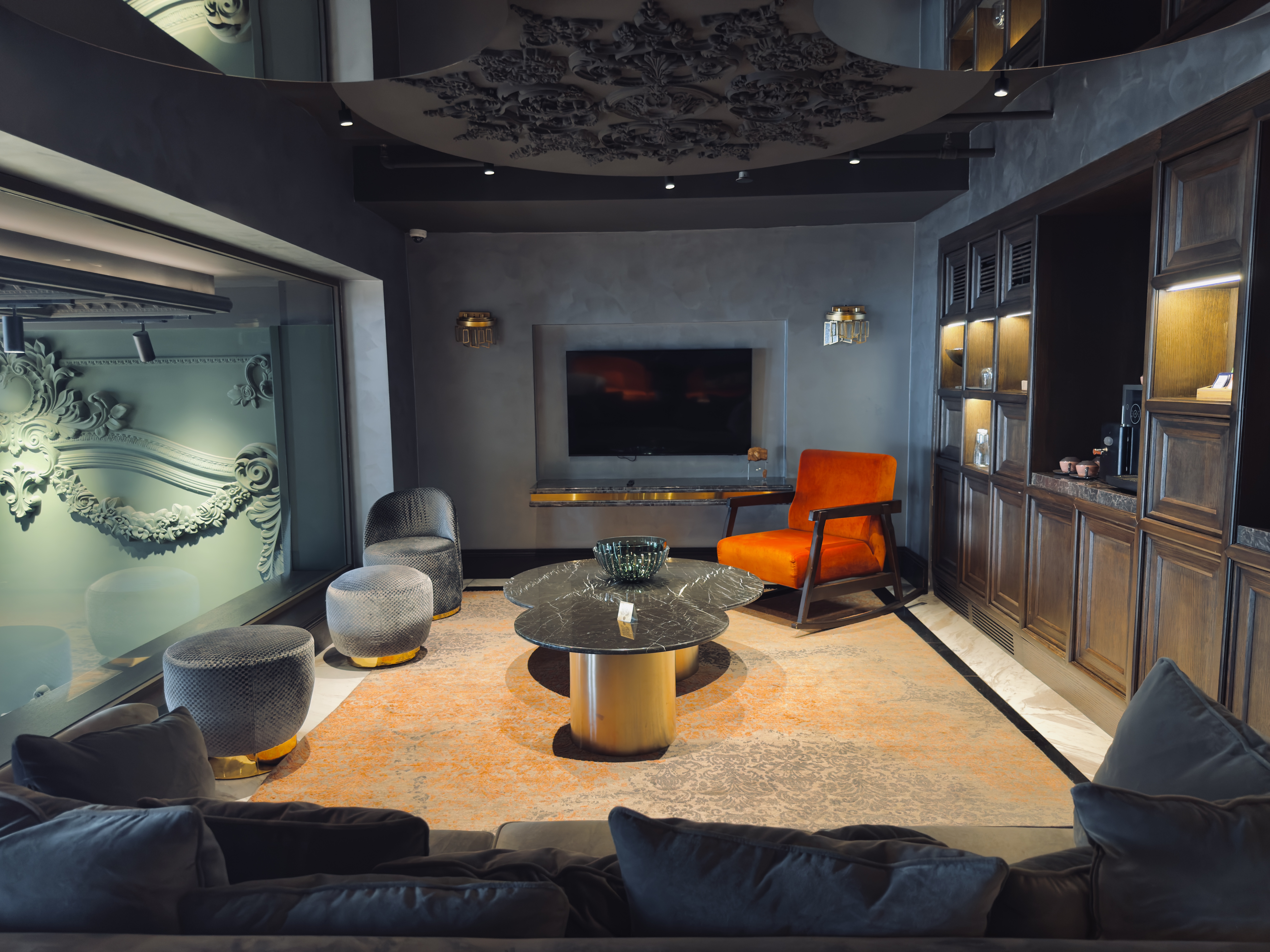 Orient Occident Hotel Istanbul lounge sofa