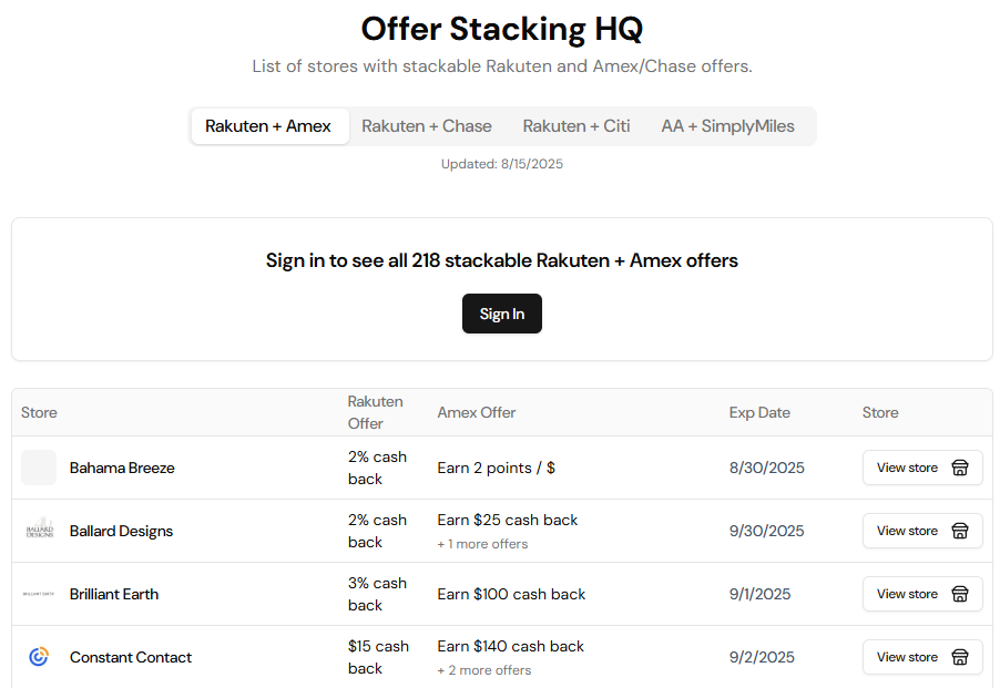Savewise Offer Stacking HQ Savewise Offer Stacking HQ