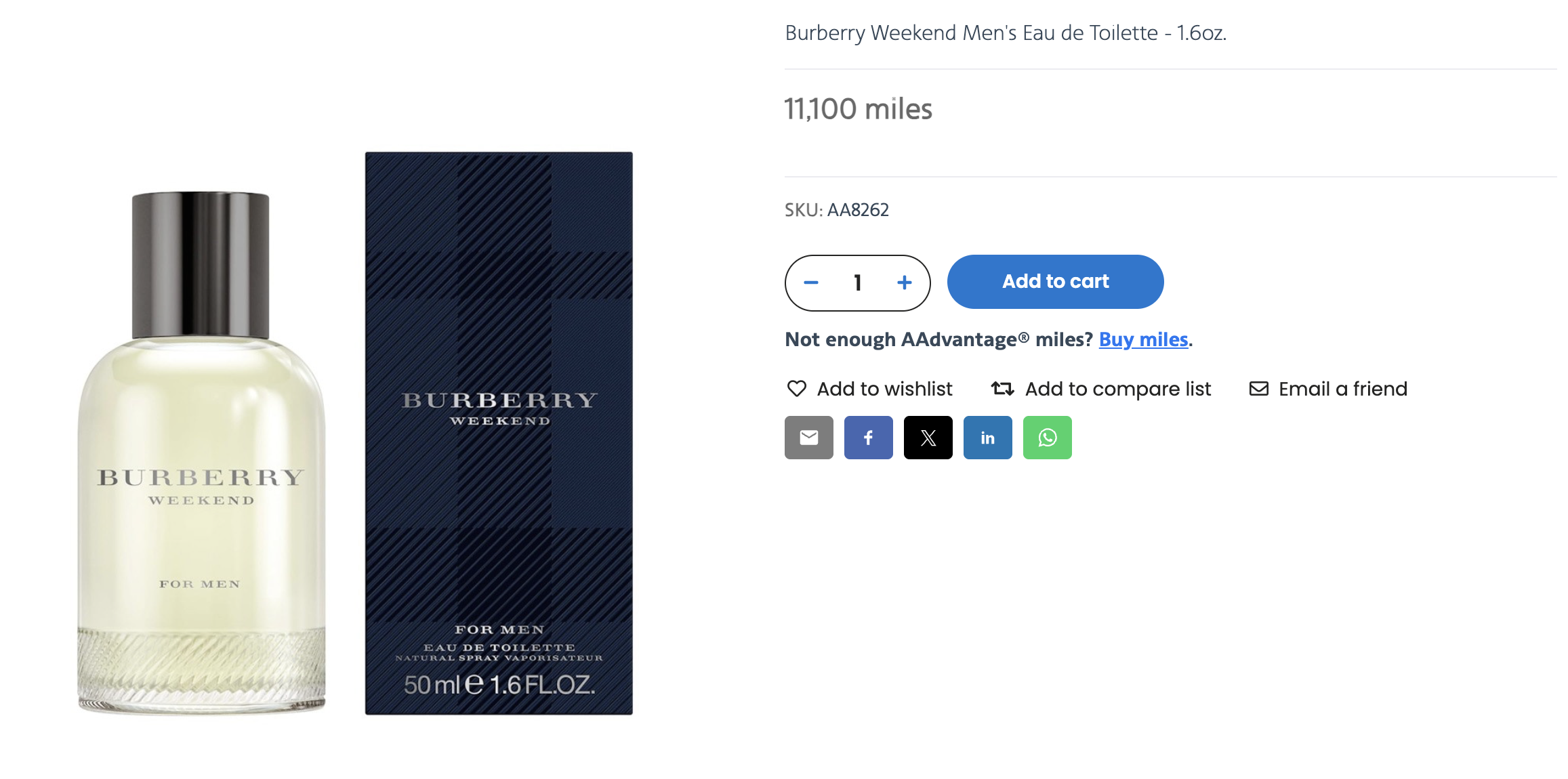 Burberry cologne