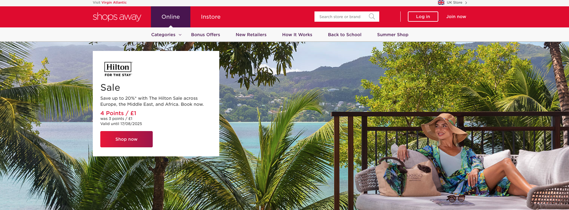 Shopping portal virgin atlantic Shopping portal virgin atlantic