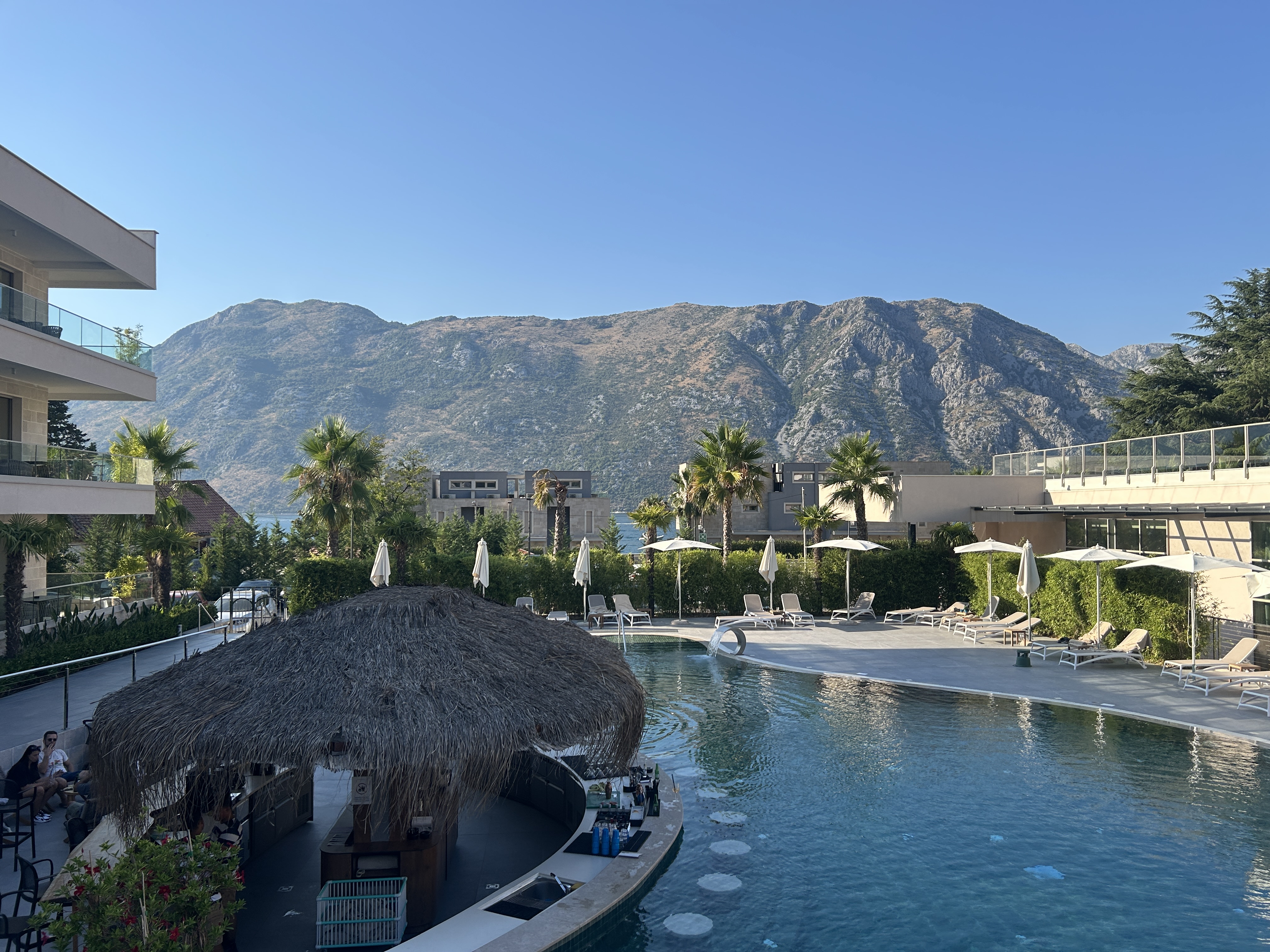 Swim up bar Hyatt Regency Kotor Bay Swim up bar Hyatt Regency Kotor Bay