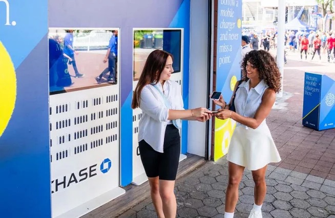 US Open Chase phones US Open Chase phones