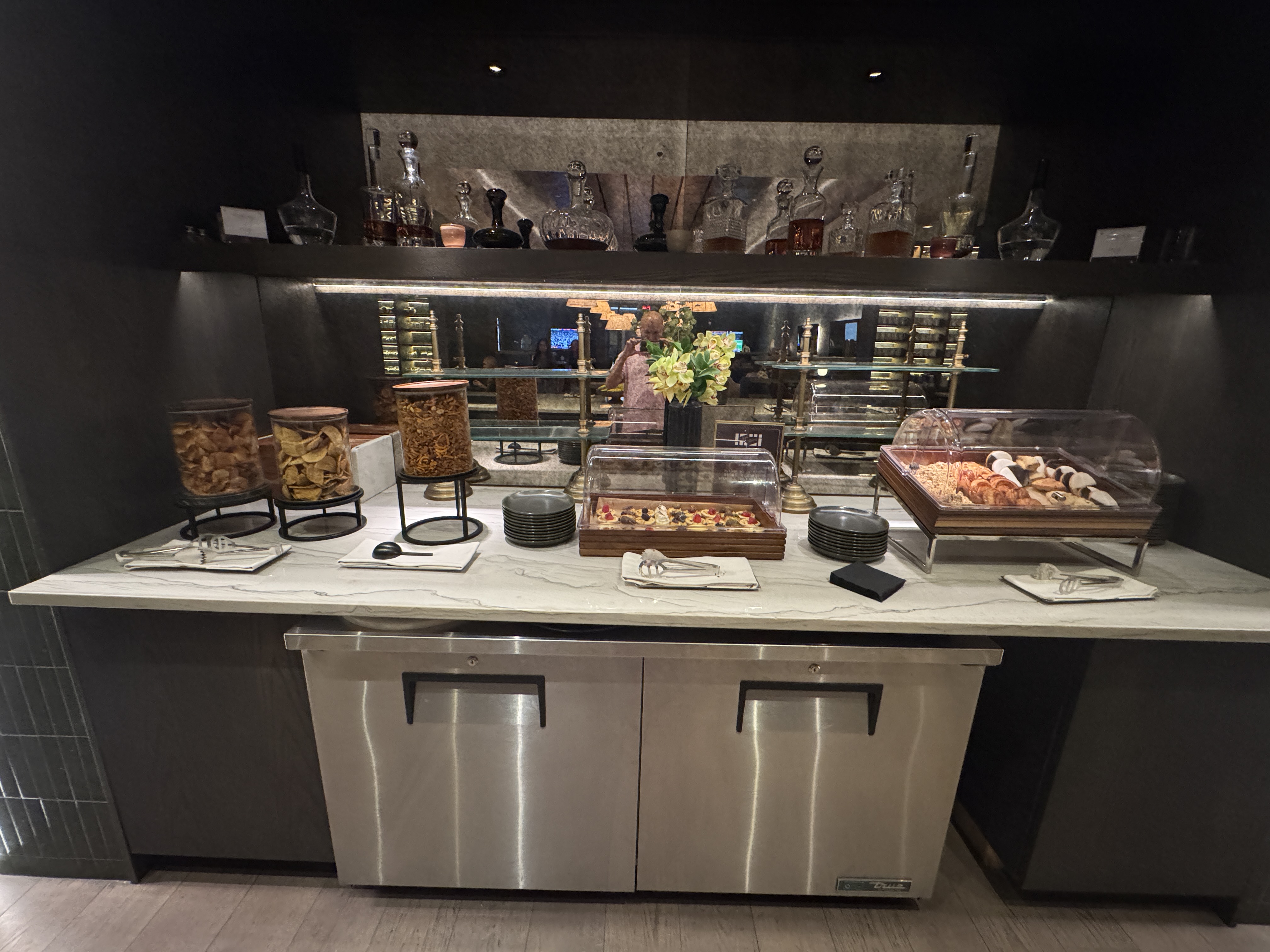 Upper Stories lounge light bites and snacks