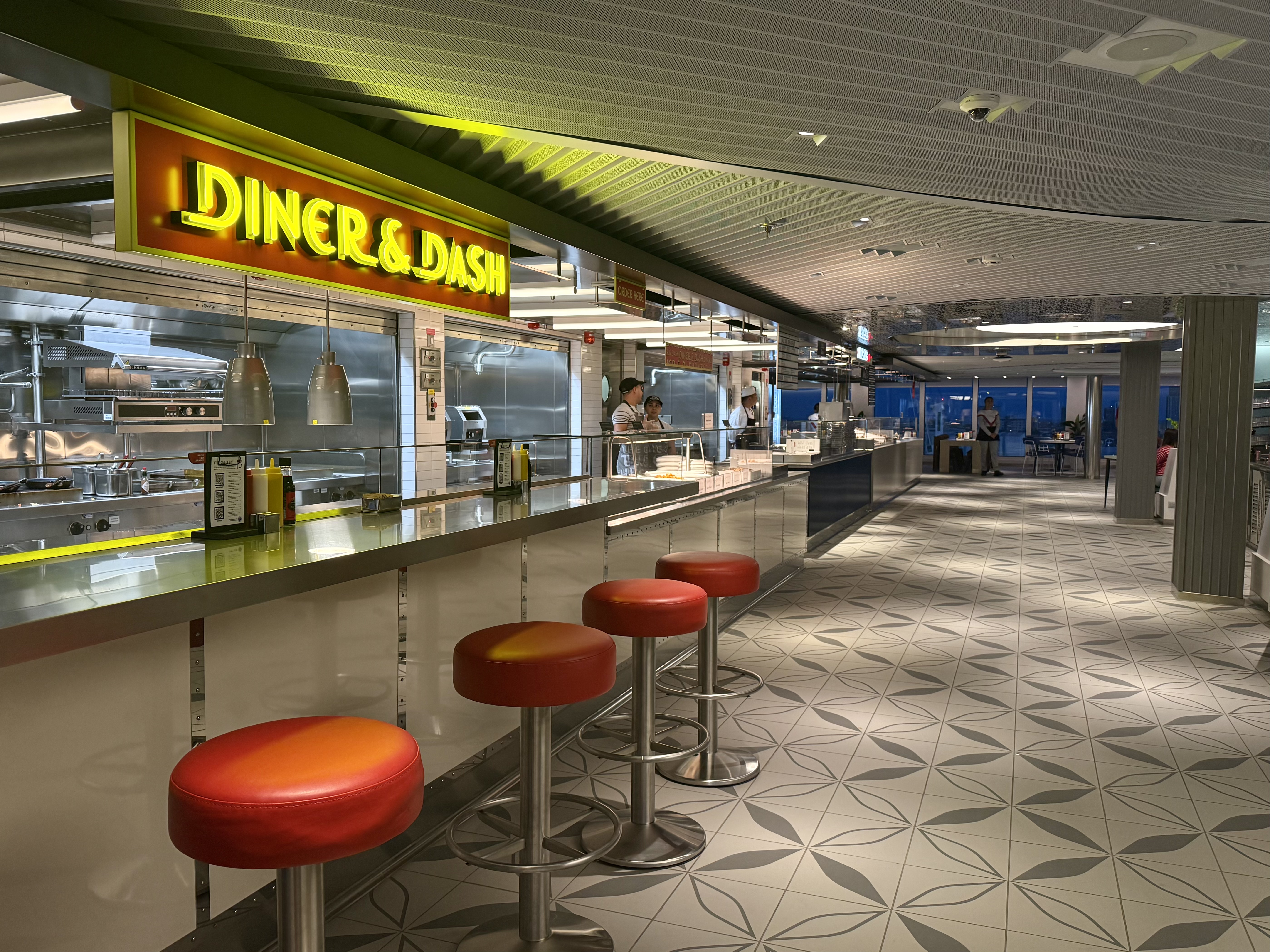 Virgin Voyages Brilliant Lady Diner and Dash Virgin Voyages Brilliant Lady Diner and Dash