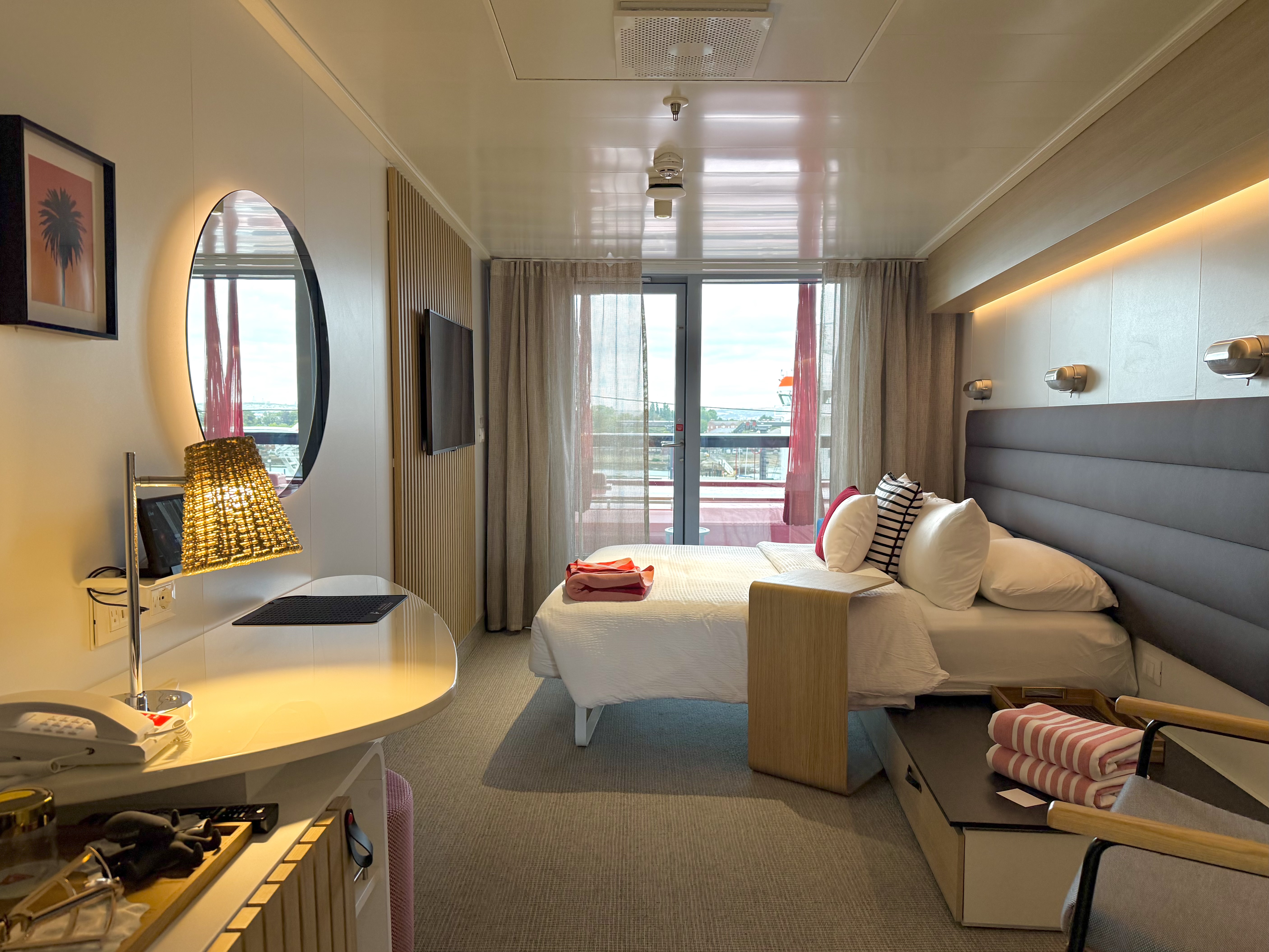 Virgin Voyages Brilliant Lady Sea Terrace cabin