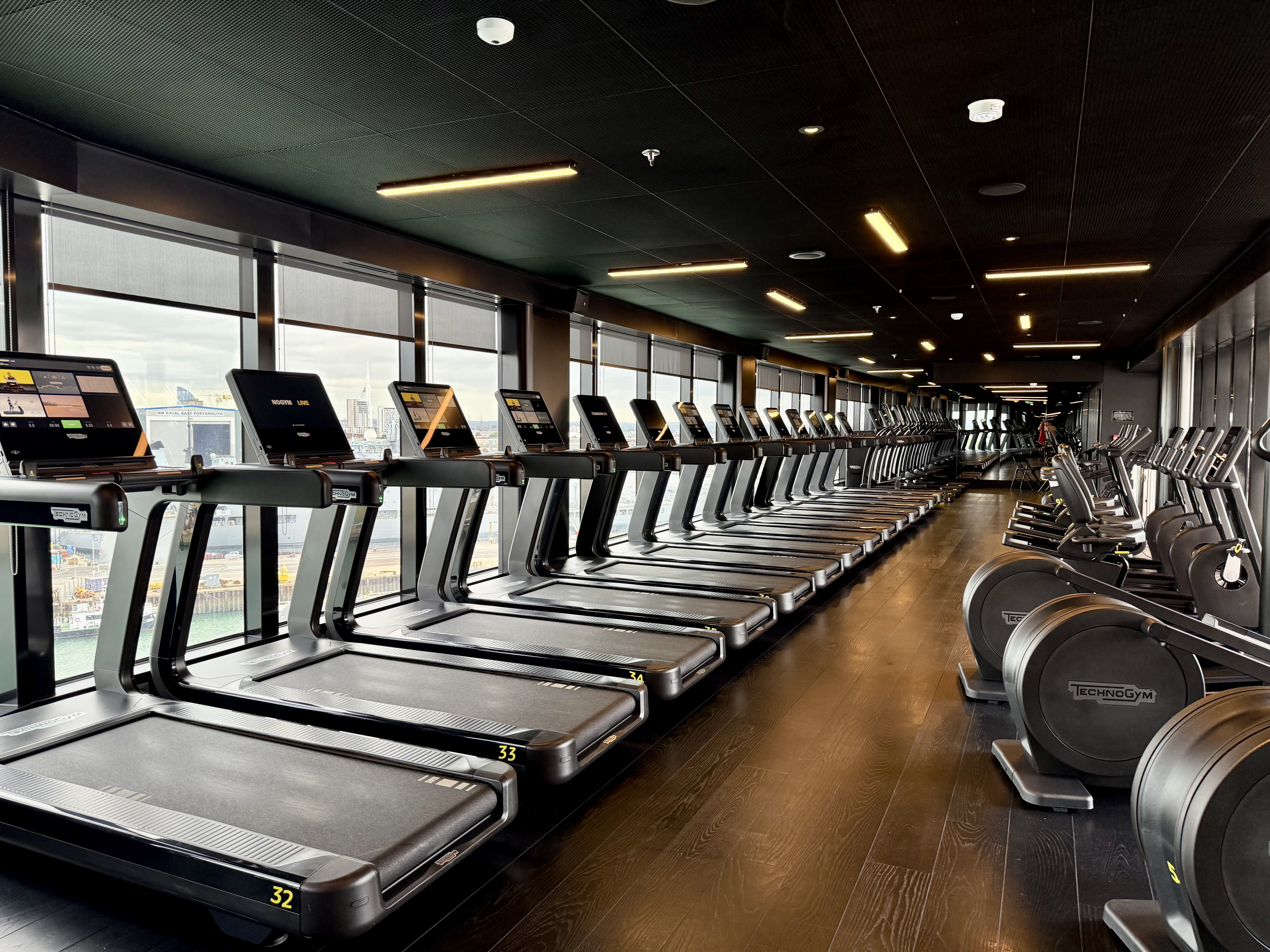 Virgin Voyages Brilliant Lady gym Virgin Voyages Brilliant Lady gym