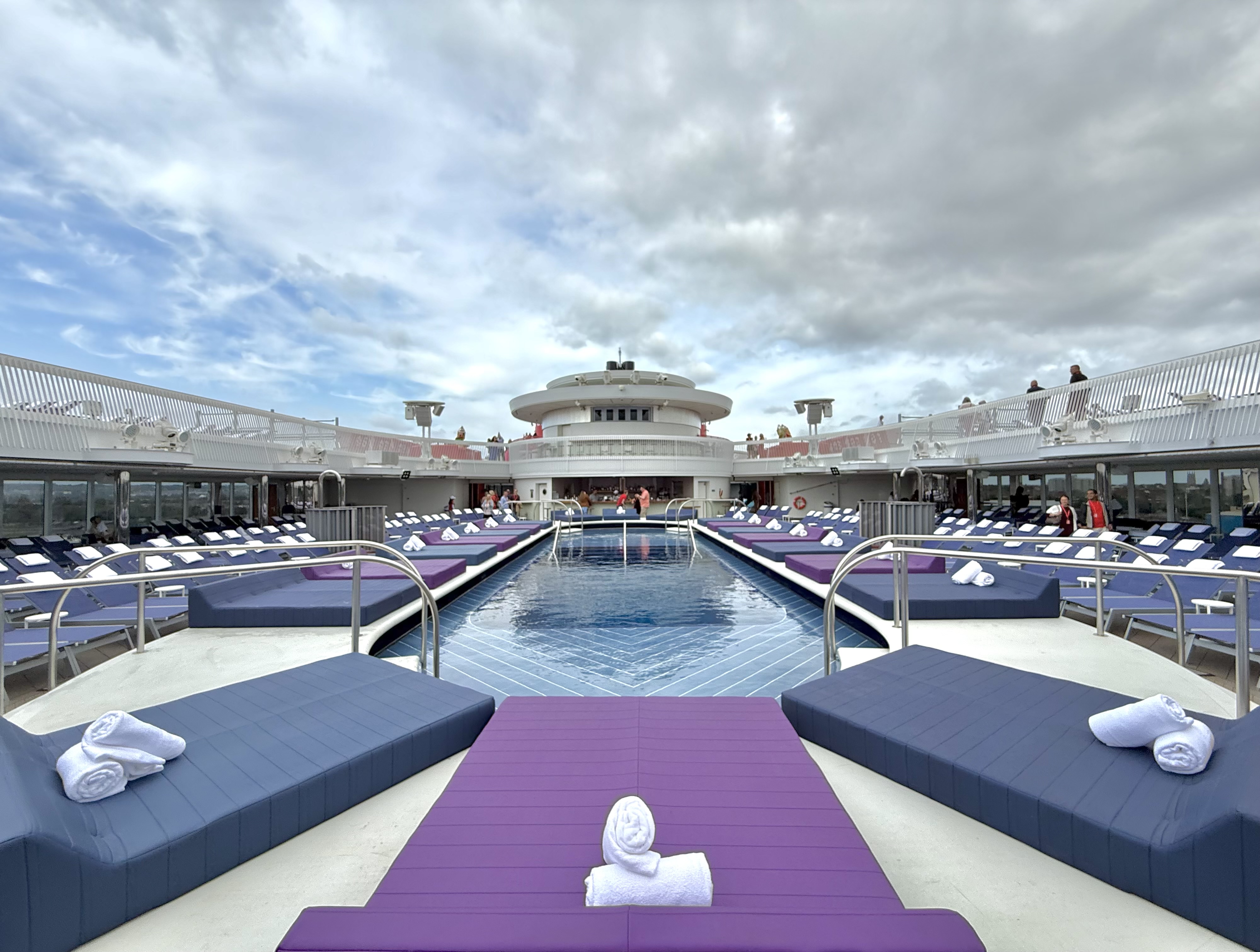 Virgin Voyages Brilliant Lady pool Virgin Voyages Brilliant Lady pool