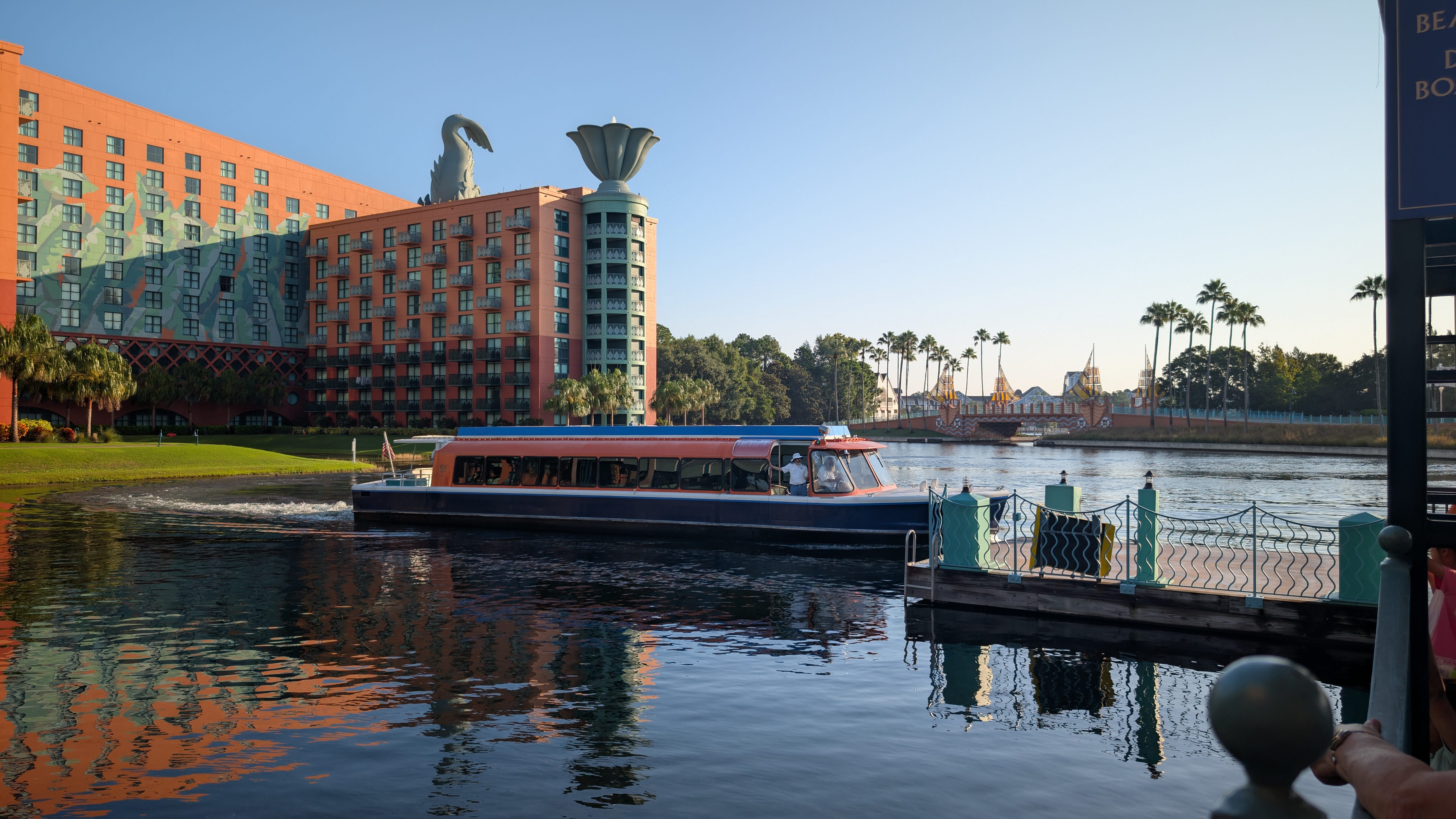 Walt Disney World Dolphin amenities boat transportation Walt Disney World Dolphin amenities boat transportation