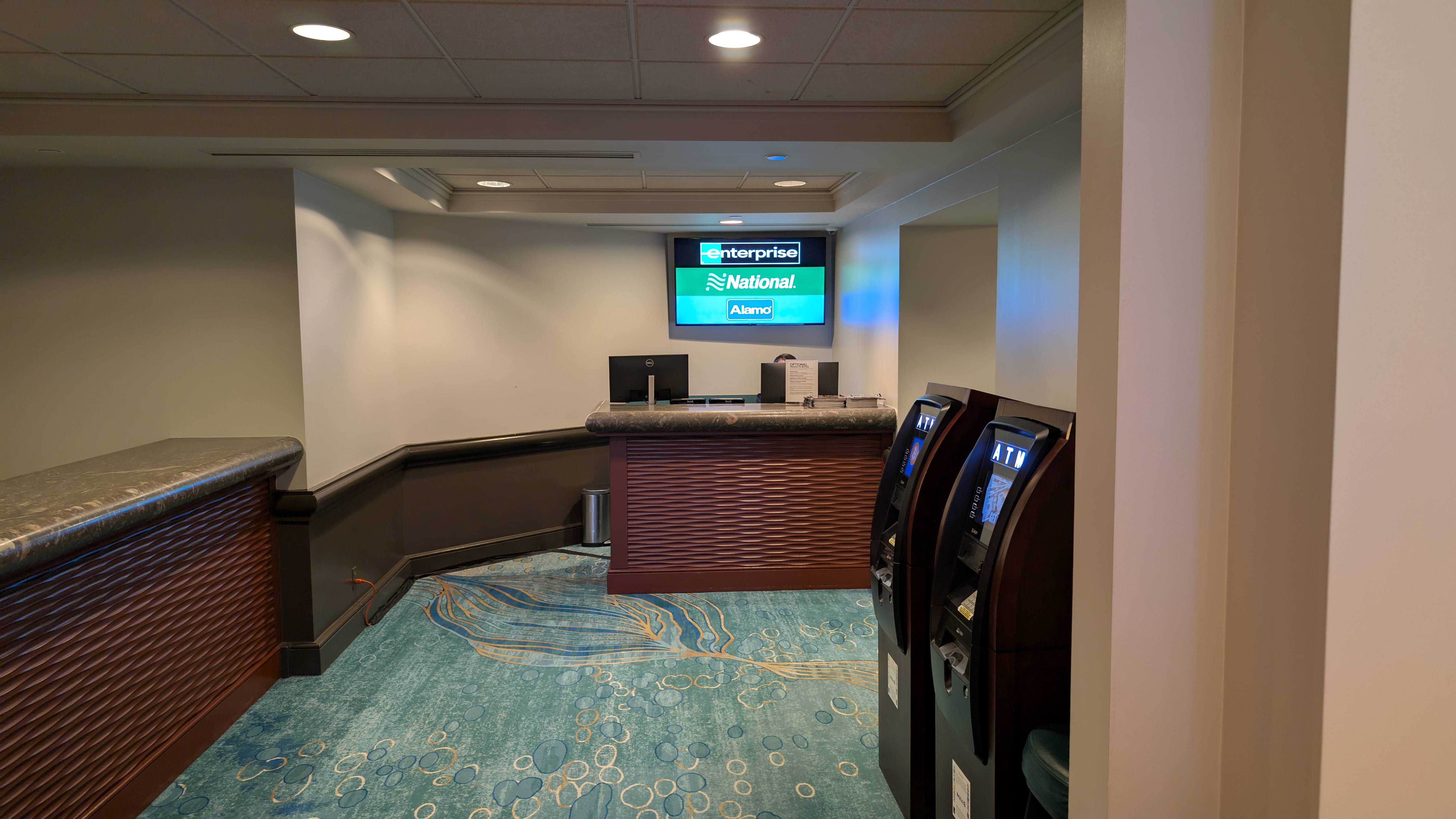 Walt Disney World Dolphin lobby Disney guest services Walt Disney World Dolphin lobby Disney guest services