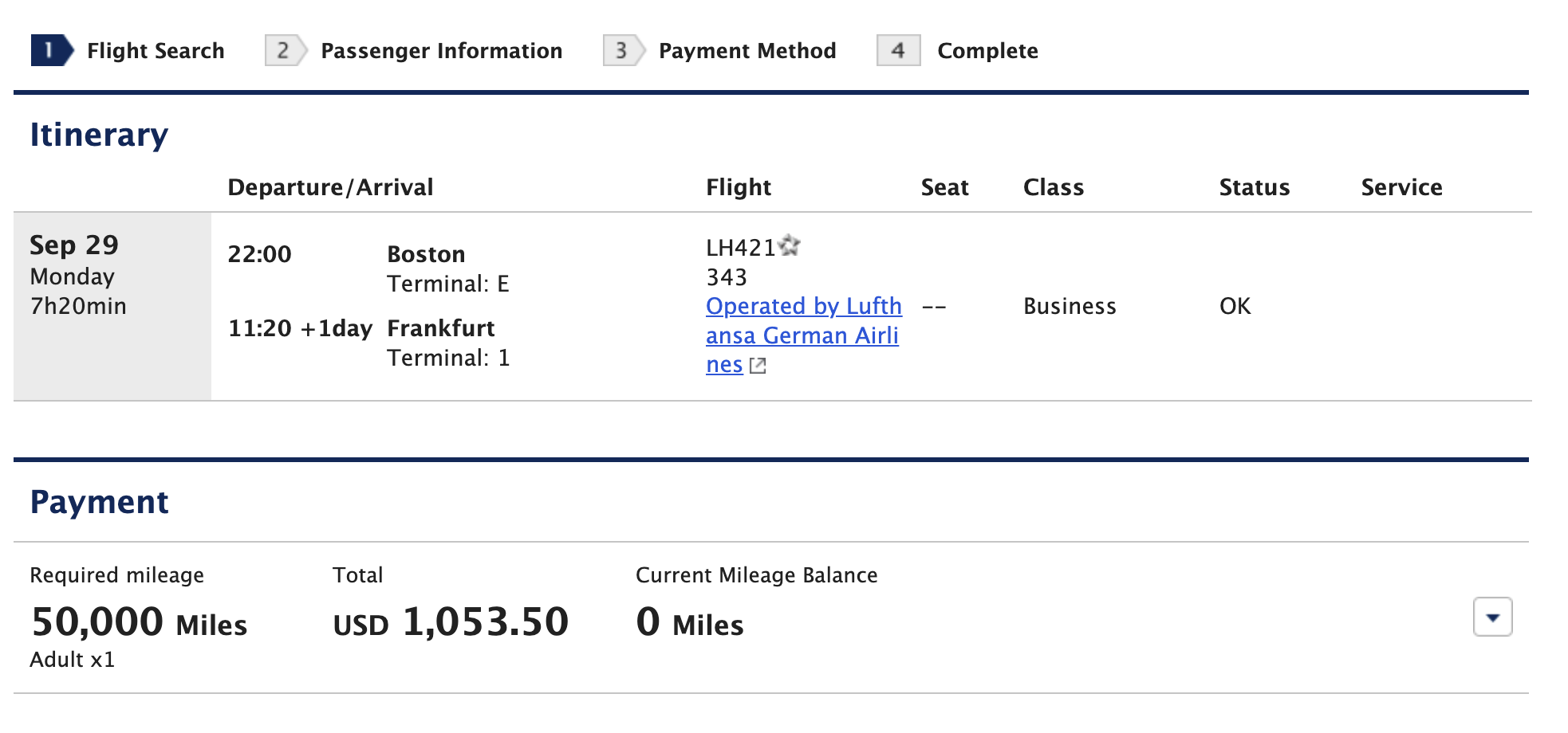 ANA award ticket with high fuel surcharges