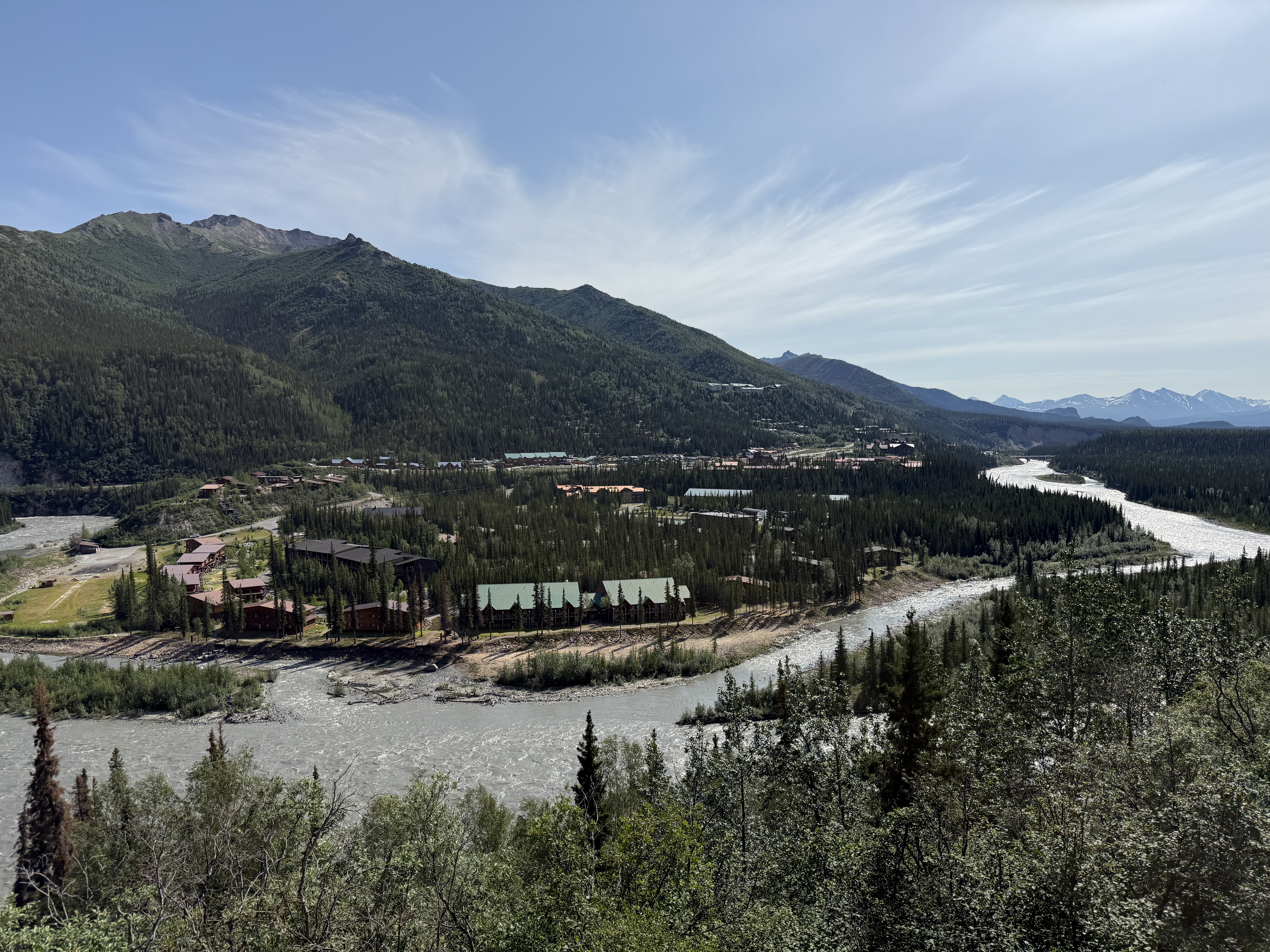 Alaska Railroad Denali from Train