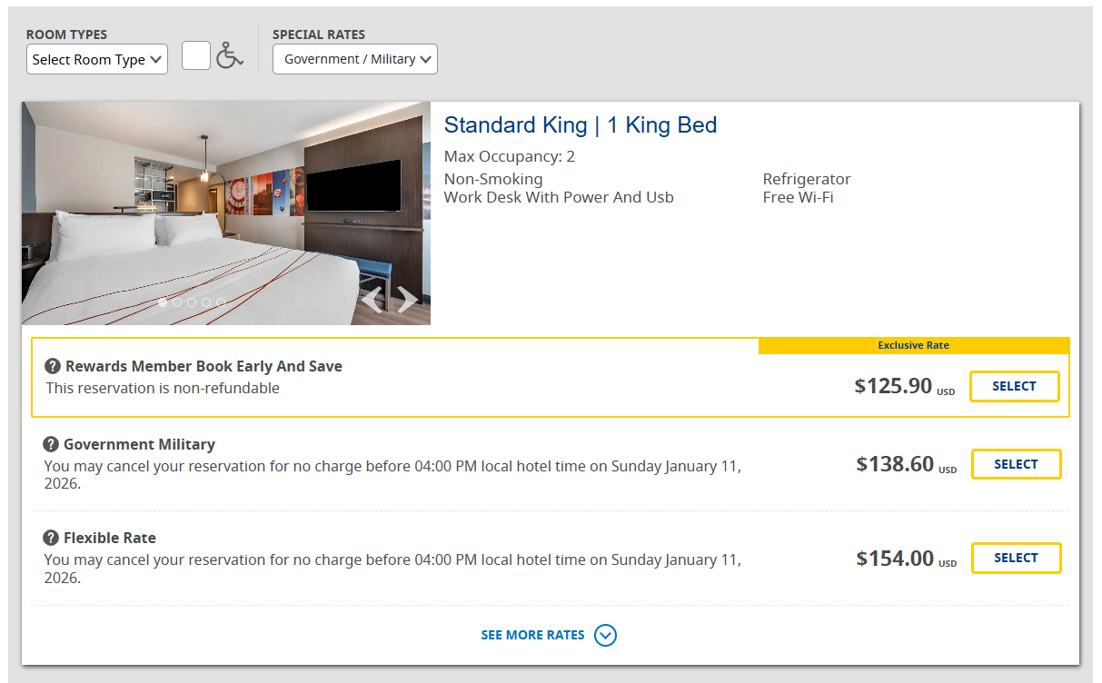 best western military discount rate 1 Best Western military discount room rate