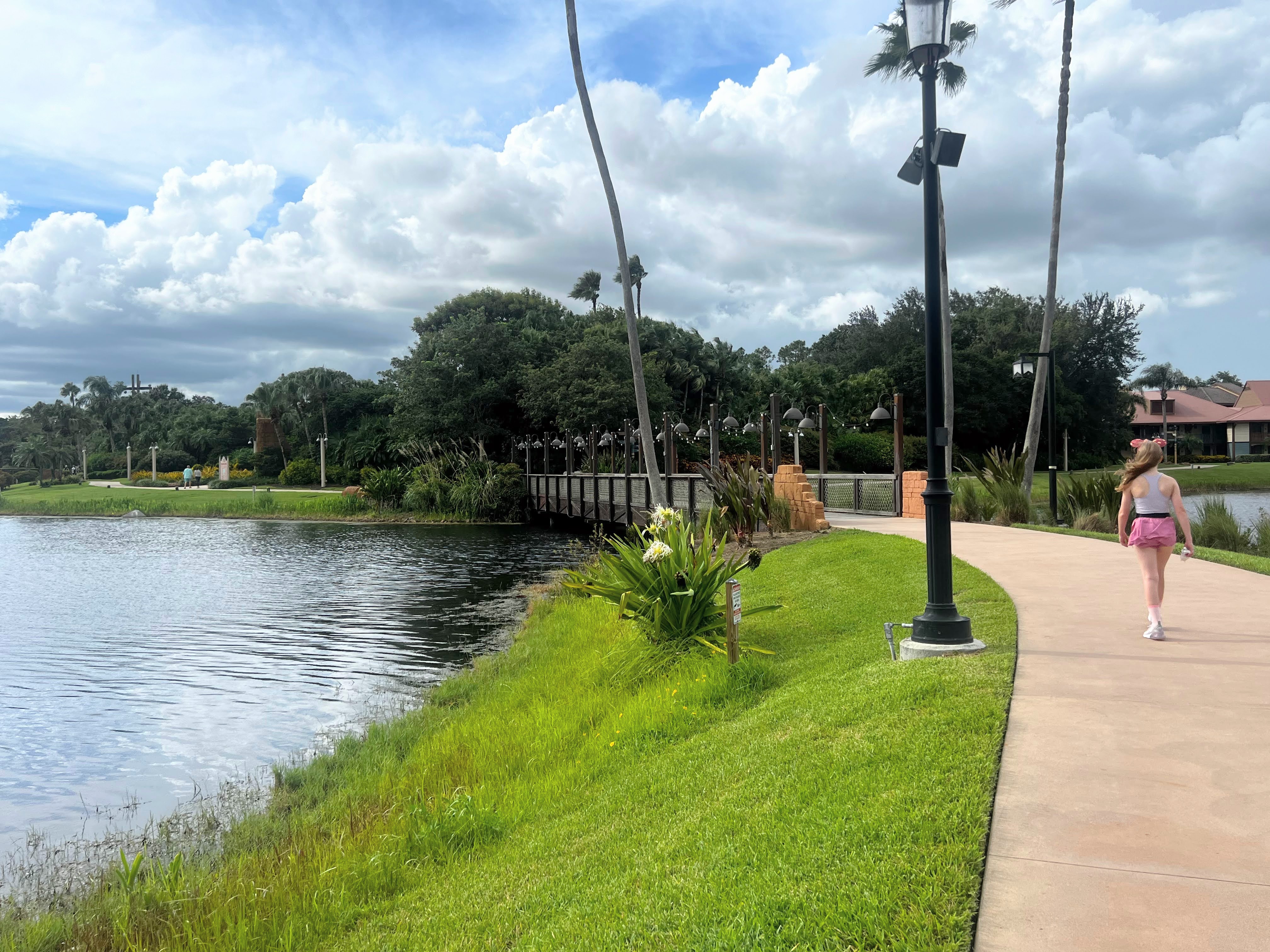 Coronado Springs walkways Coronado Springs walkways