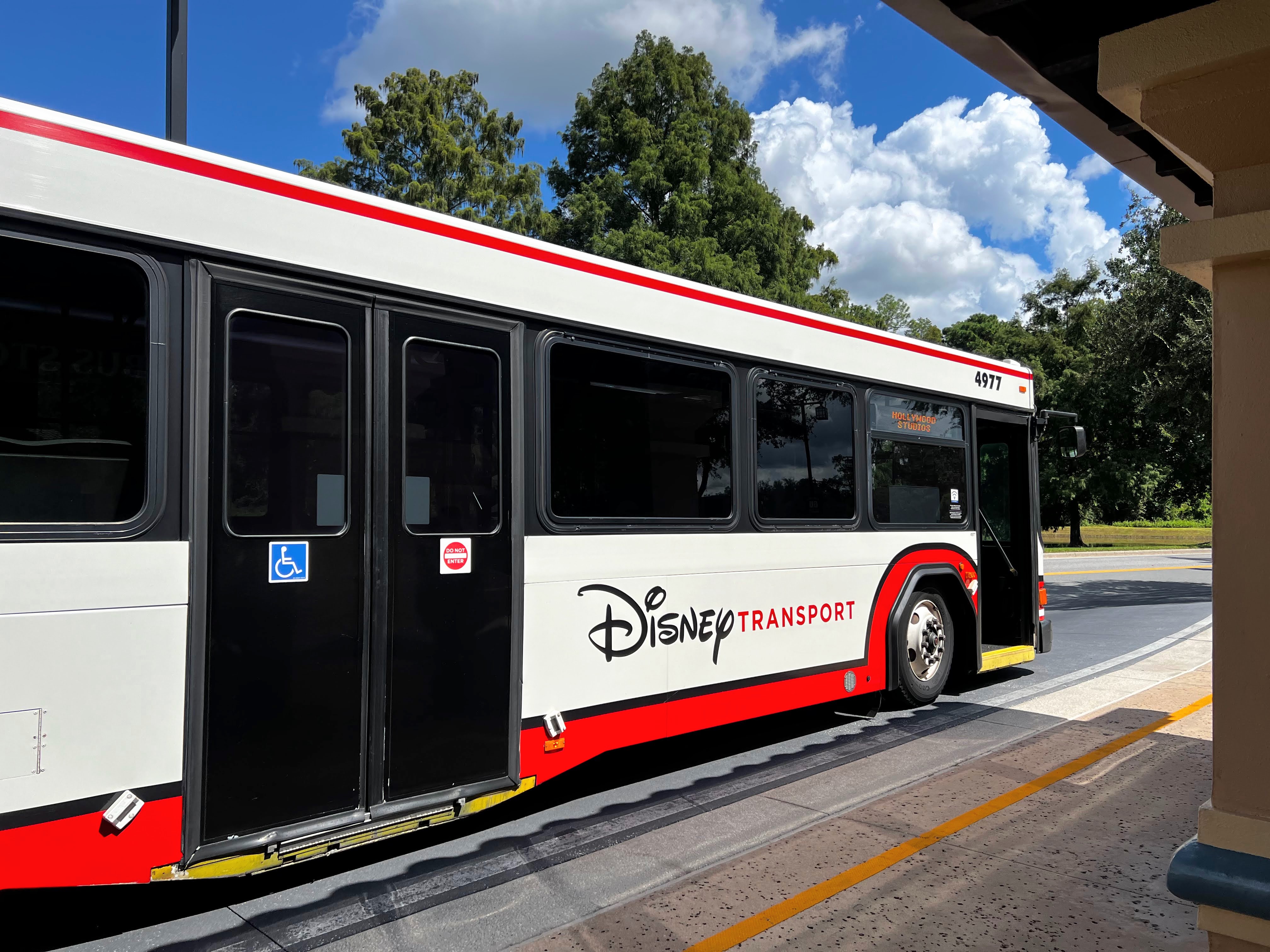 Disney transport bus Disney transport bus