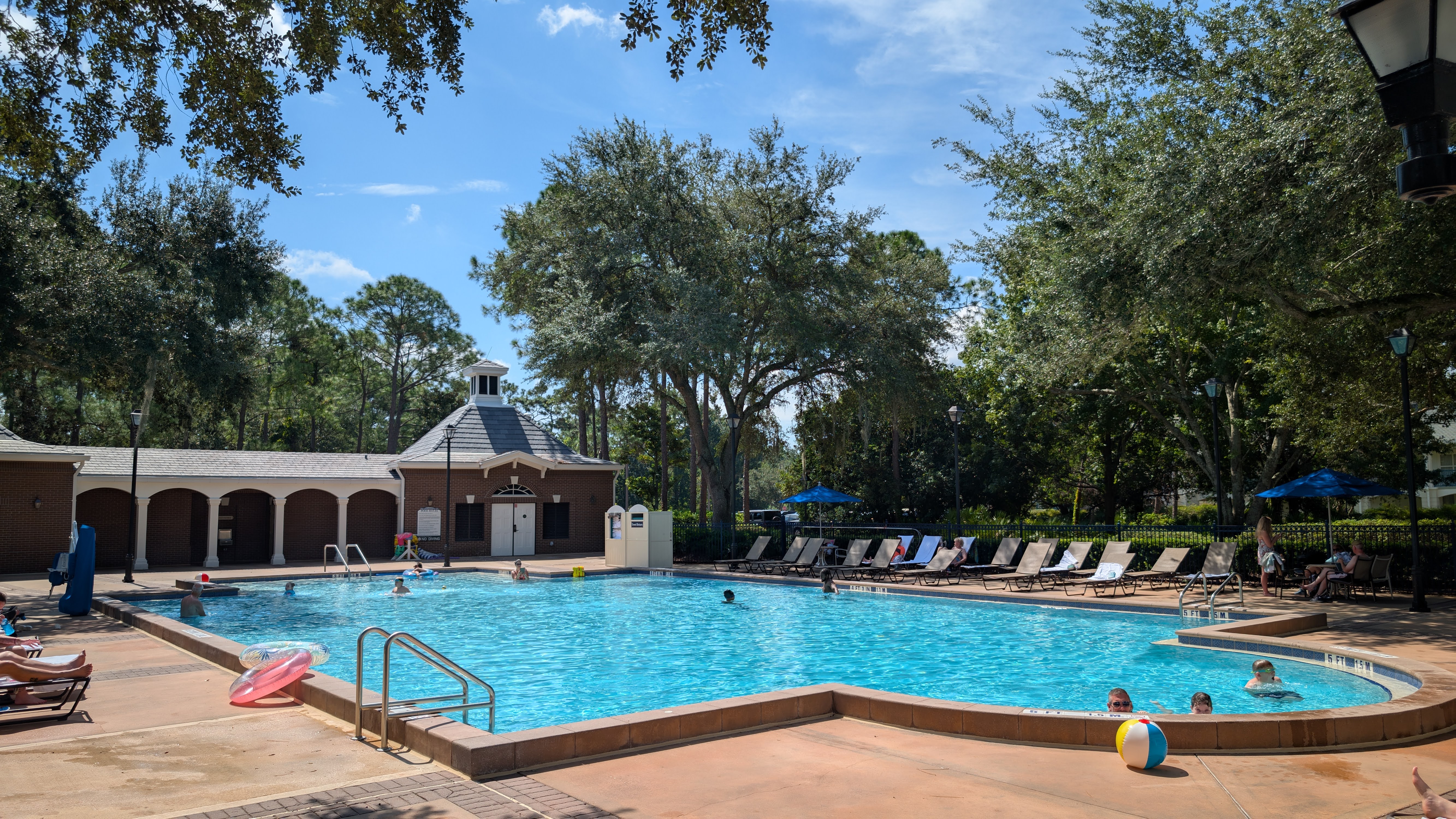 Disney’s Port Orleans Resort Riverside Oak Manor pool Disney's Port Orleans Resort Riverside Oak Manor pool
