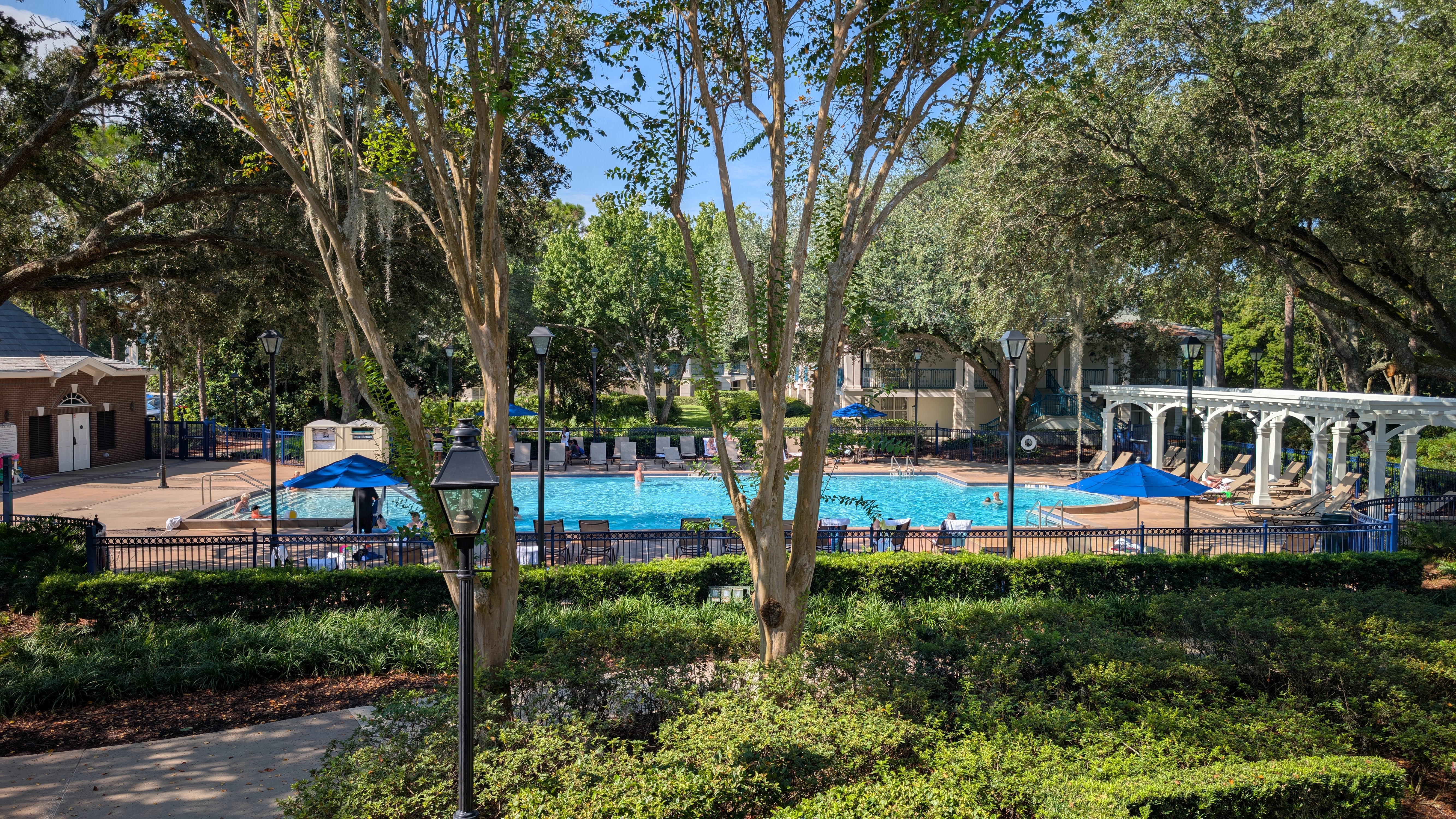 Disney’s Port Orleans Resort Riverside upgraded pool view room Disney's Port Orleans Resort Riverside upgraded pool view room