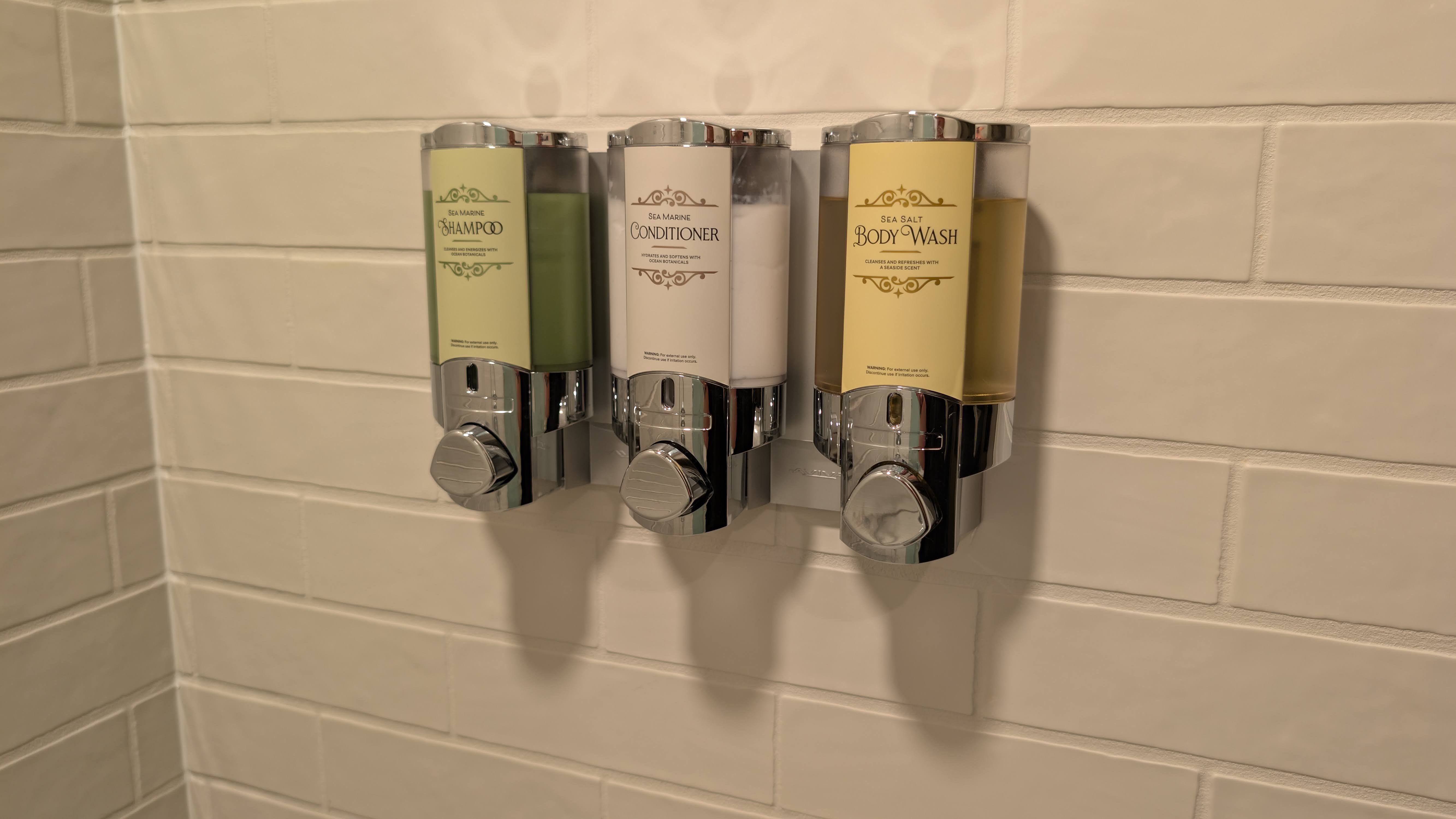 Disney’s Port Orleans Resort bathroom amenities Disney's Port Orleans Resort bathroom amenities