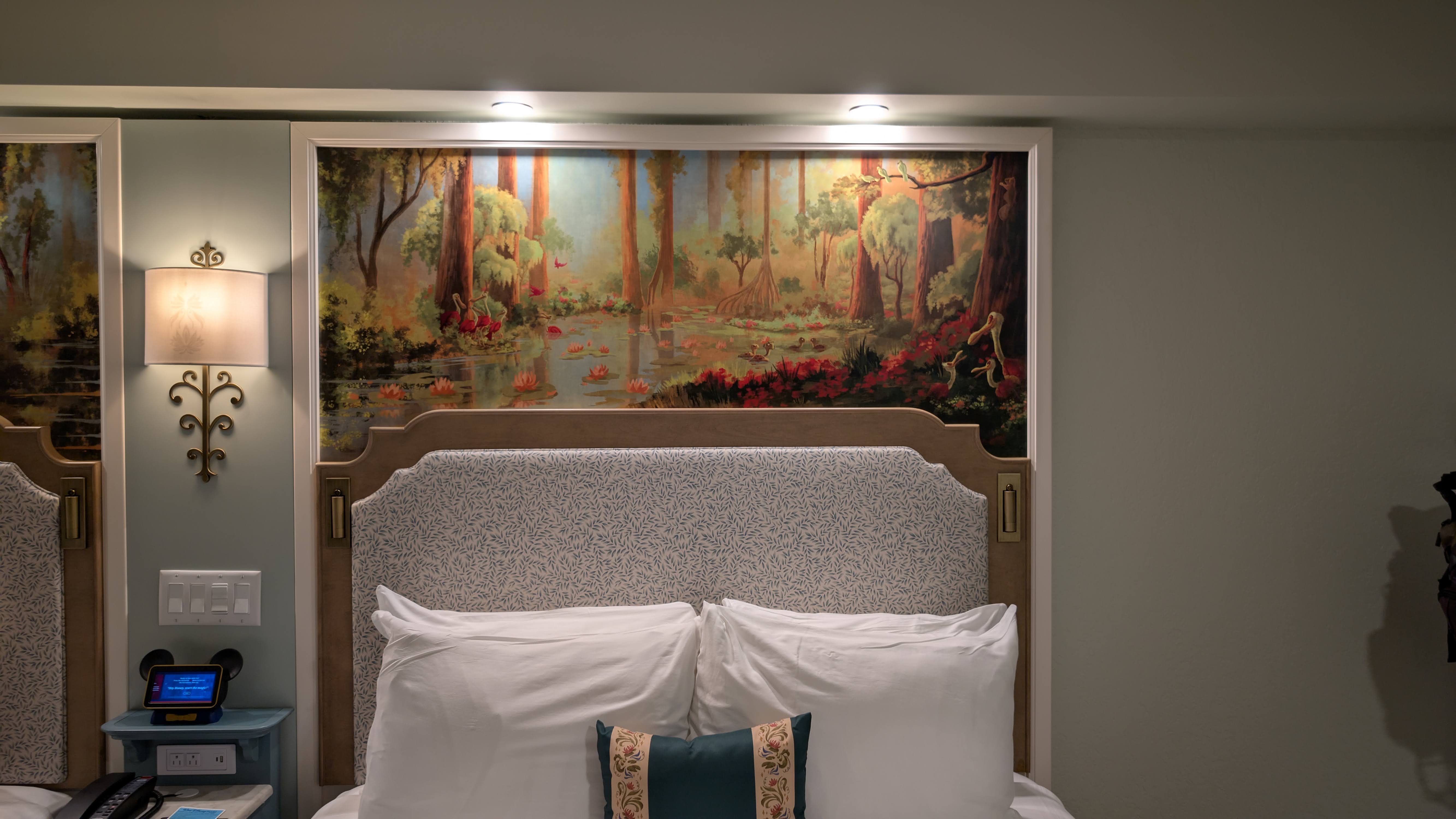 Disney’s Port Orleans Resort room theming Disney's Port Orleans Resort room theming