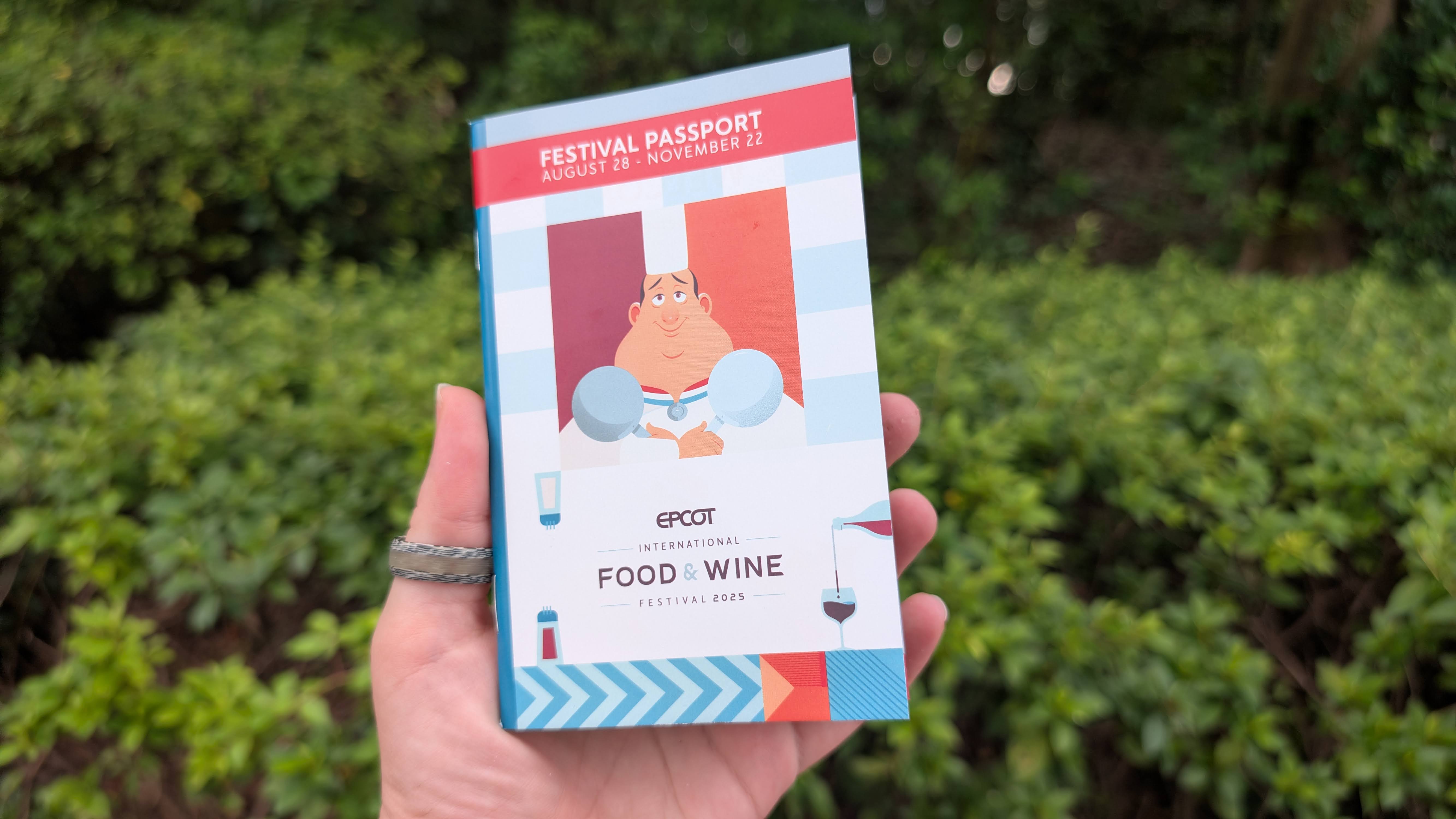 EPCOT Food & Wine Festival 2025 passport EPCOT Food & Wine Festival 2025 passport