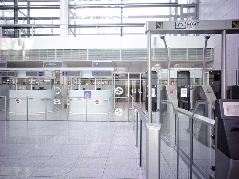 EasyPASS egates Munich airport
