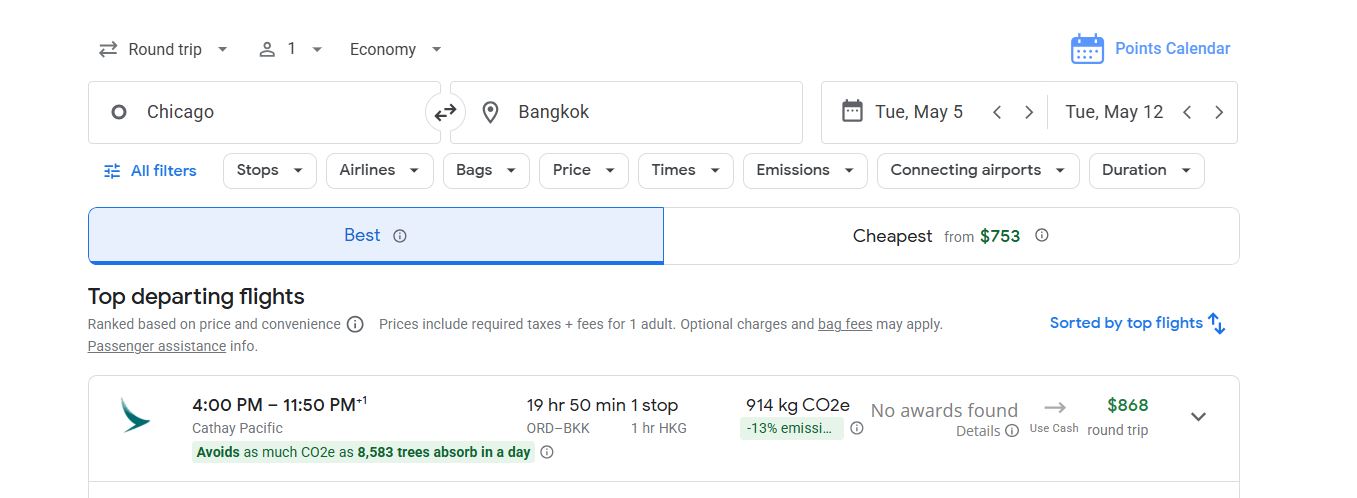 Flights ORD BKK Flights ORD BKK