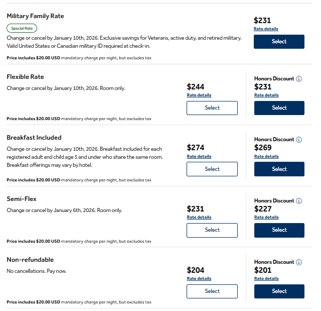 Hilton military discount rate Hilton military discount rate