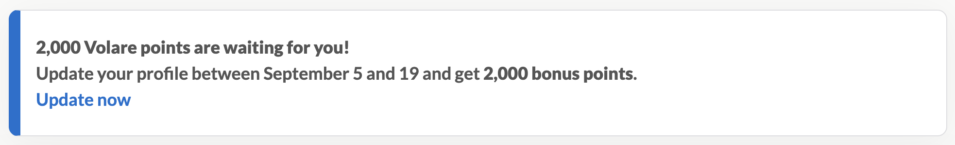 ITA profile update bonus points September 2025