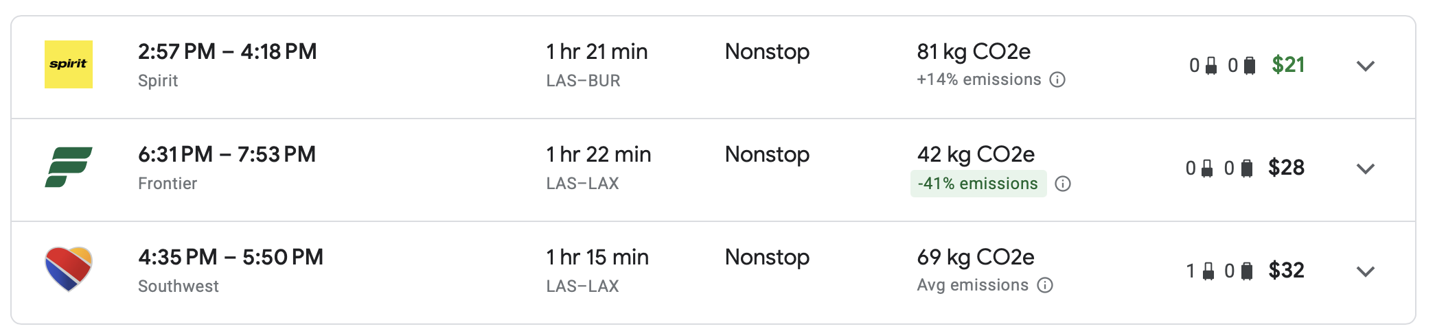 Las Vegas to Los Angeles Flights on Google Flights Las Vegas to Los Angeles Flights on Google Flights