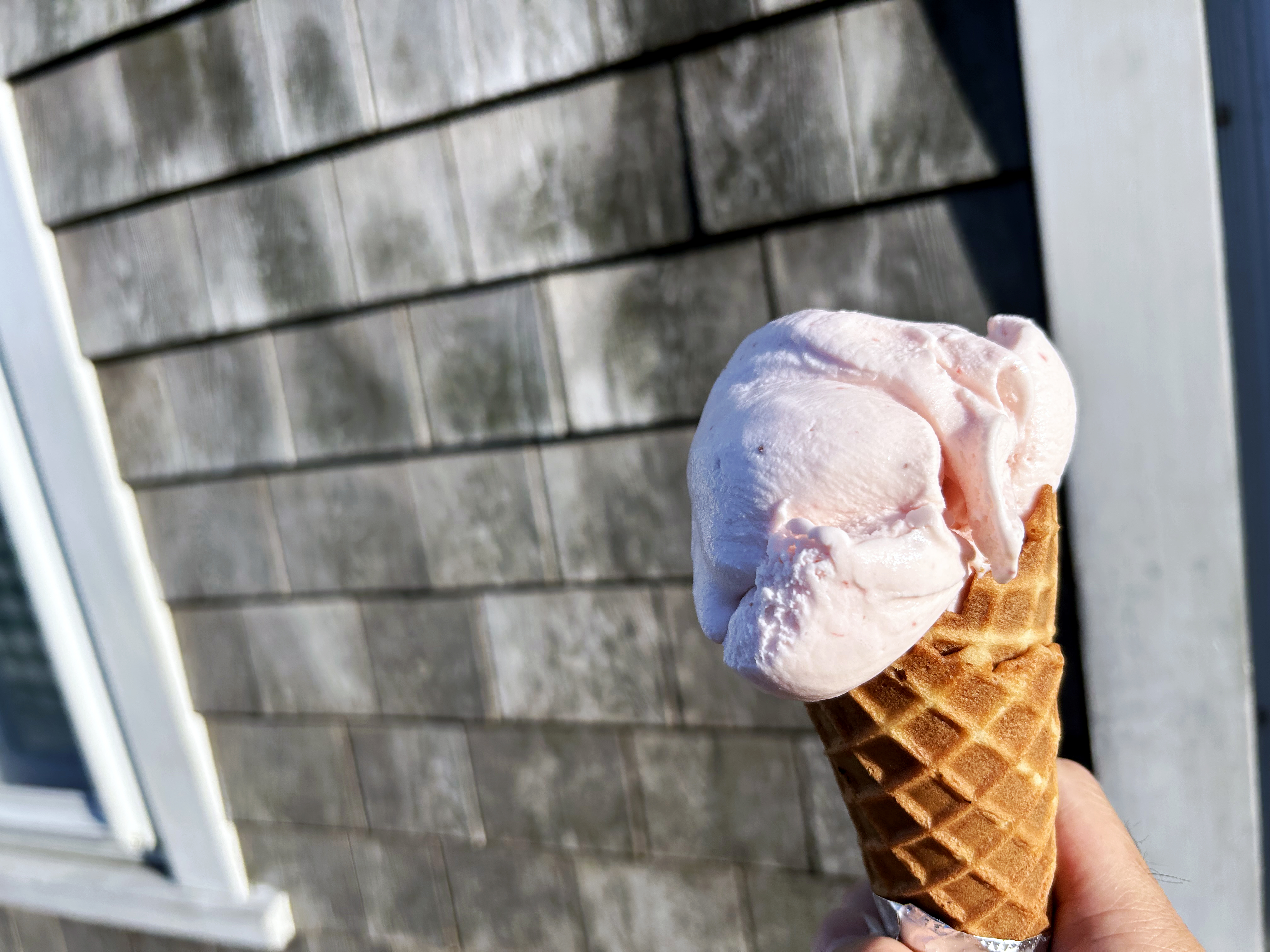 Nantucket Juice Bar strawberry ice cream