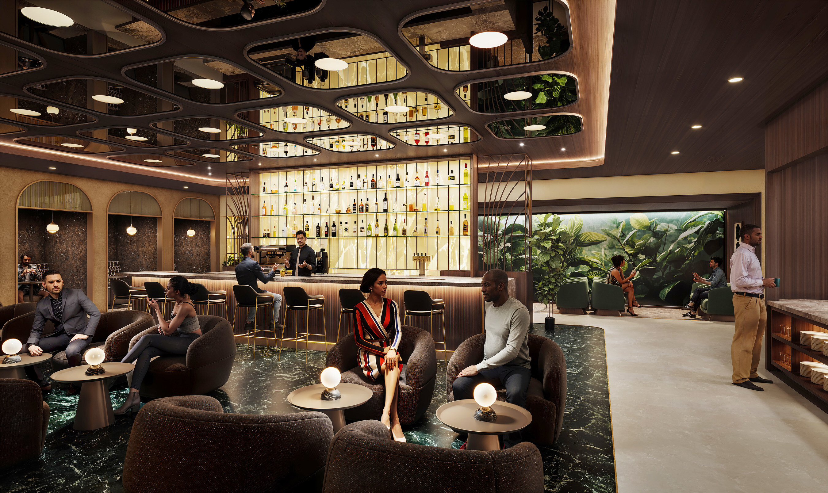 Plaza Premium First Lounge Bar Plaza Premium First Lounge Bar