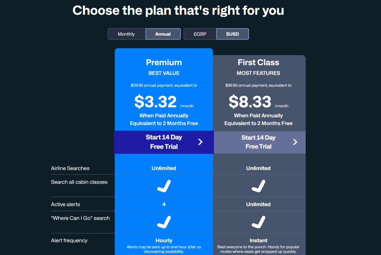 SeatSpy pricing SeatSpy pricing