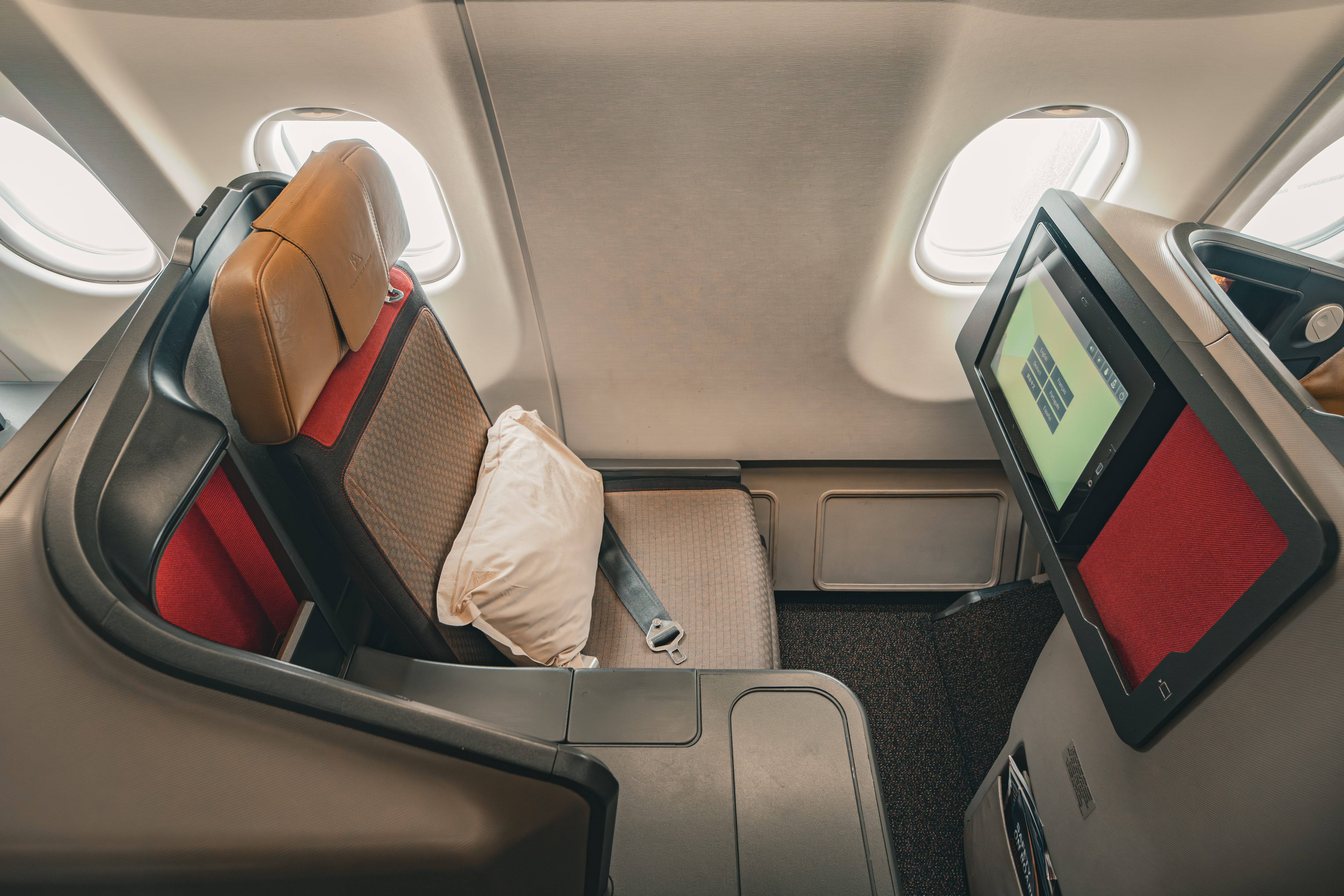 South African Airways A330 business class seat South African Airways A330 business class seat