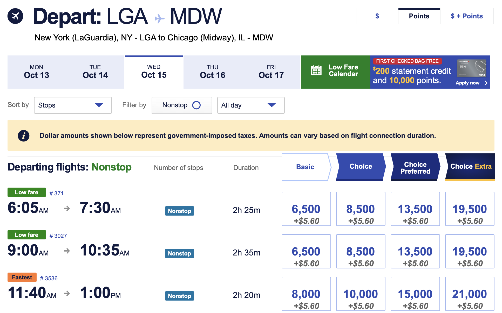 Southwest Award Search Southwest Award Search