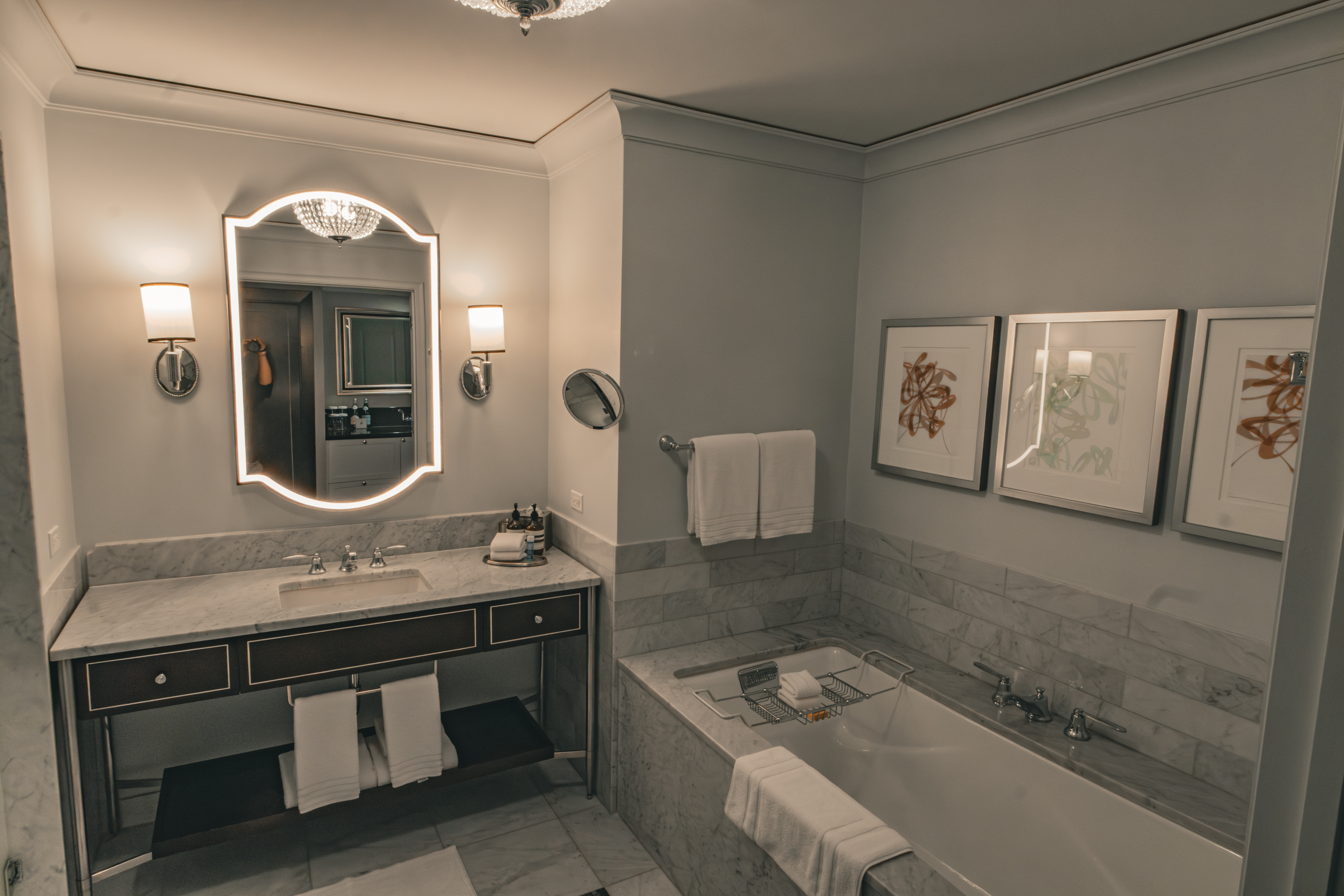 Waldorf Astoria Chicago bathroom Waldorf Astoria Chicago bathroom