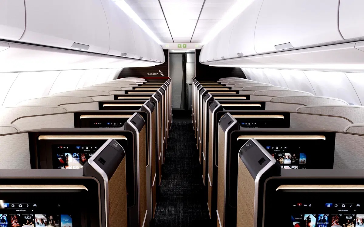 American Airlines A321XLR Business Class