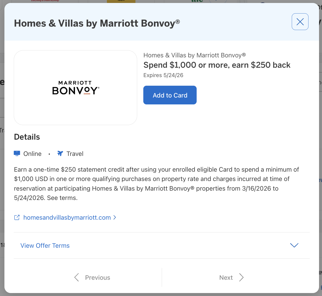 Amex Offer Homes Villas March 2026 Amex Offer Homes Villas March 2026