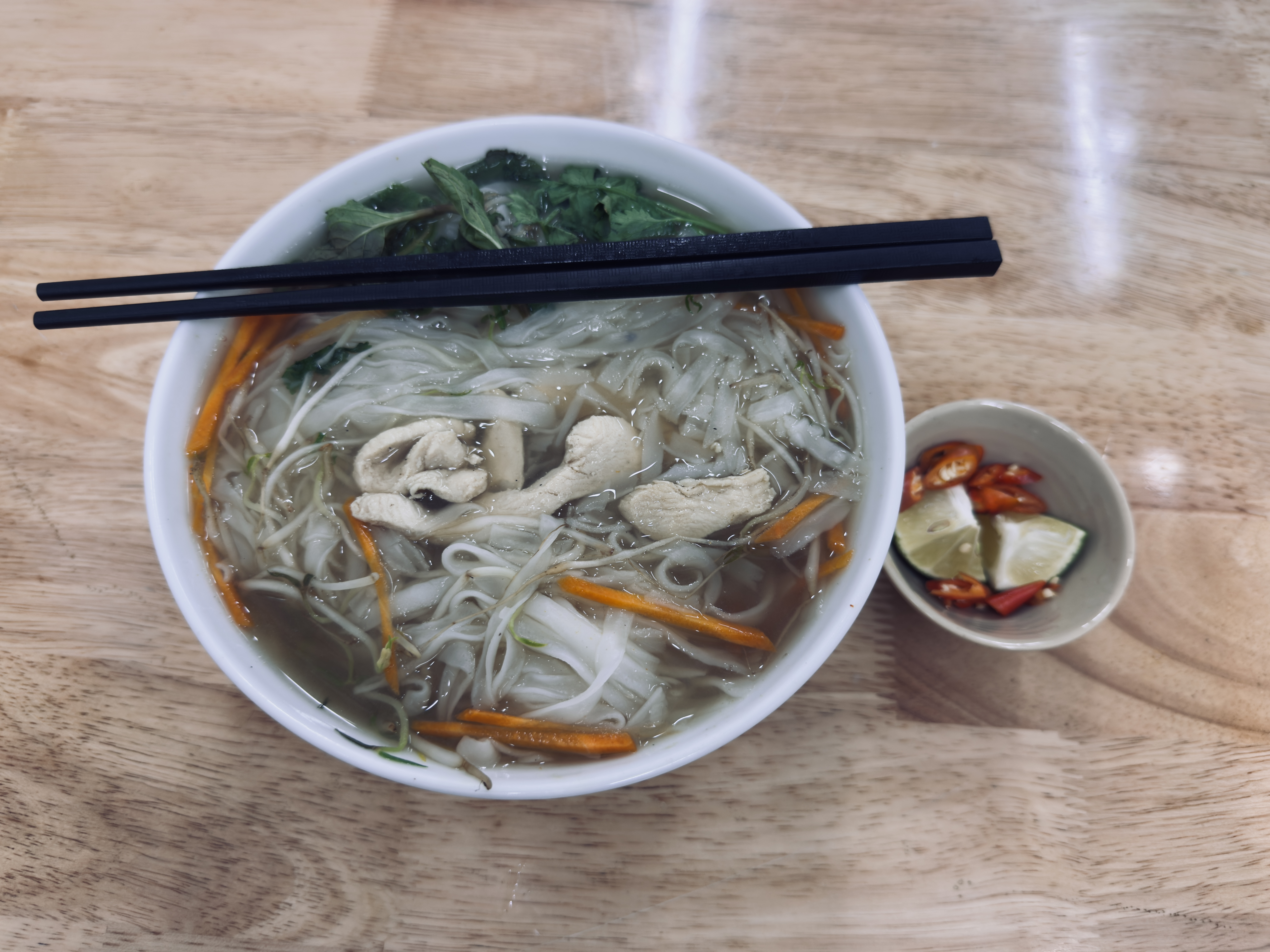 Bowl of Pho Hanoi Vietnam