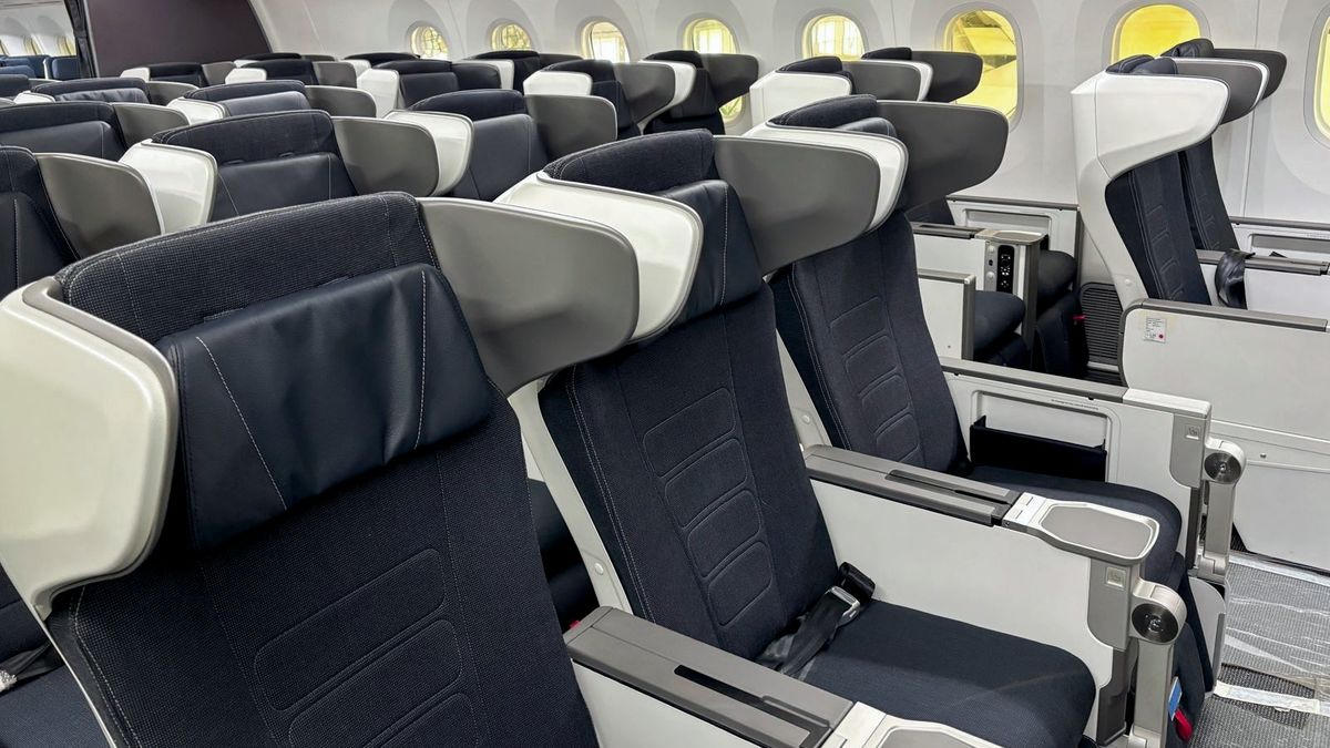 British Airways new premium economy seat British Airways new premium economy seat