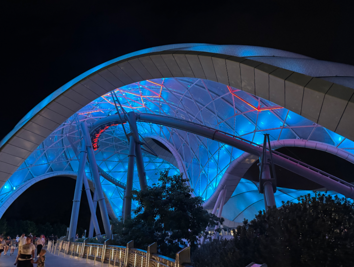 Disney World Tron Ares exterior Disney World Tron Ares exterior