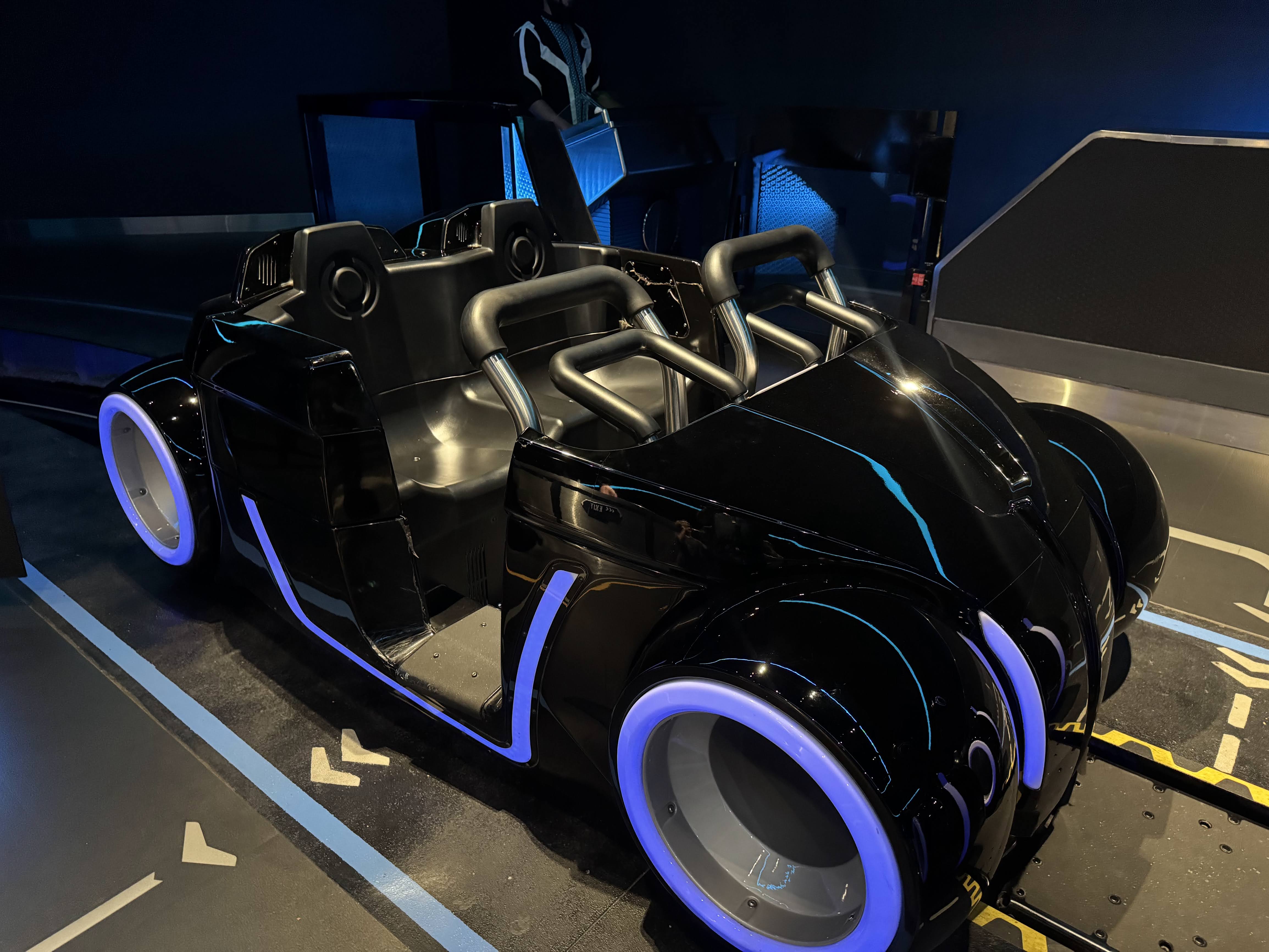 Disney World Tron carriage seat