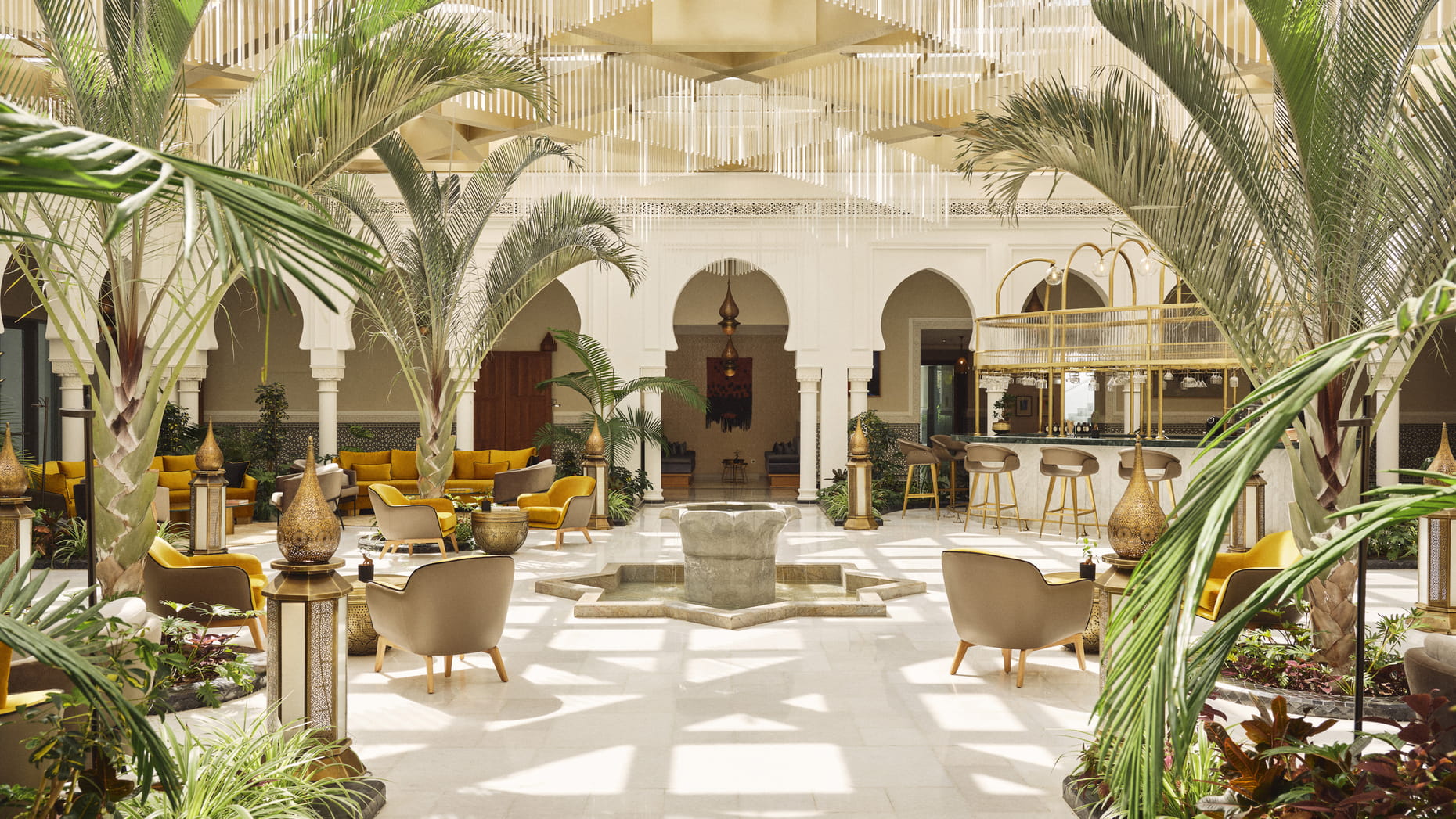 Four Seasons Rabat courtyard