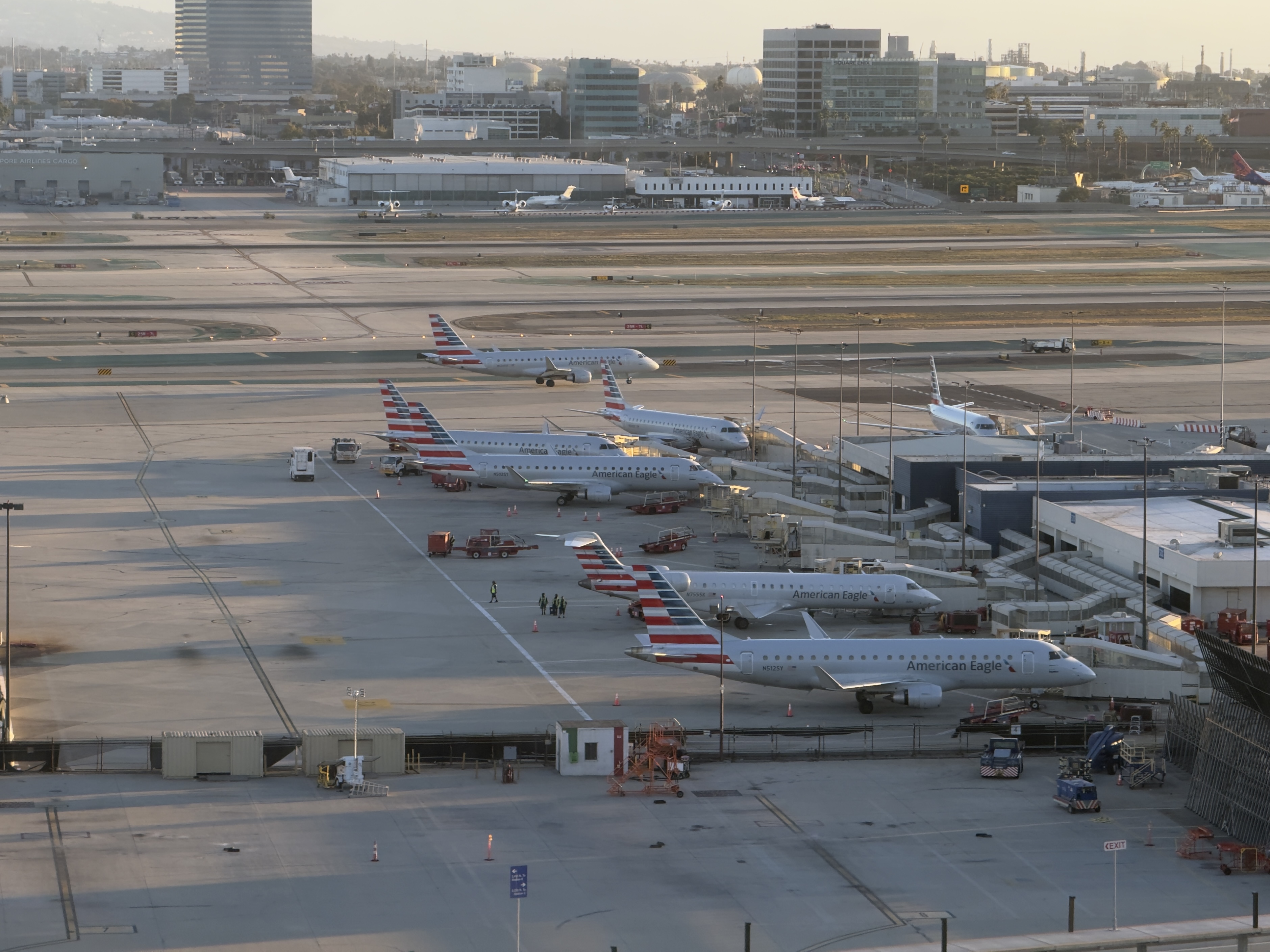 H Hotel Los Angeles room view Terminal 4