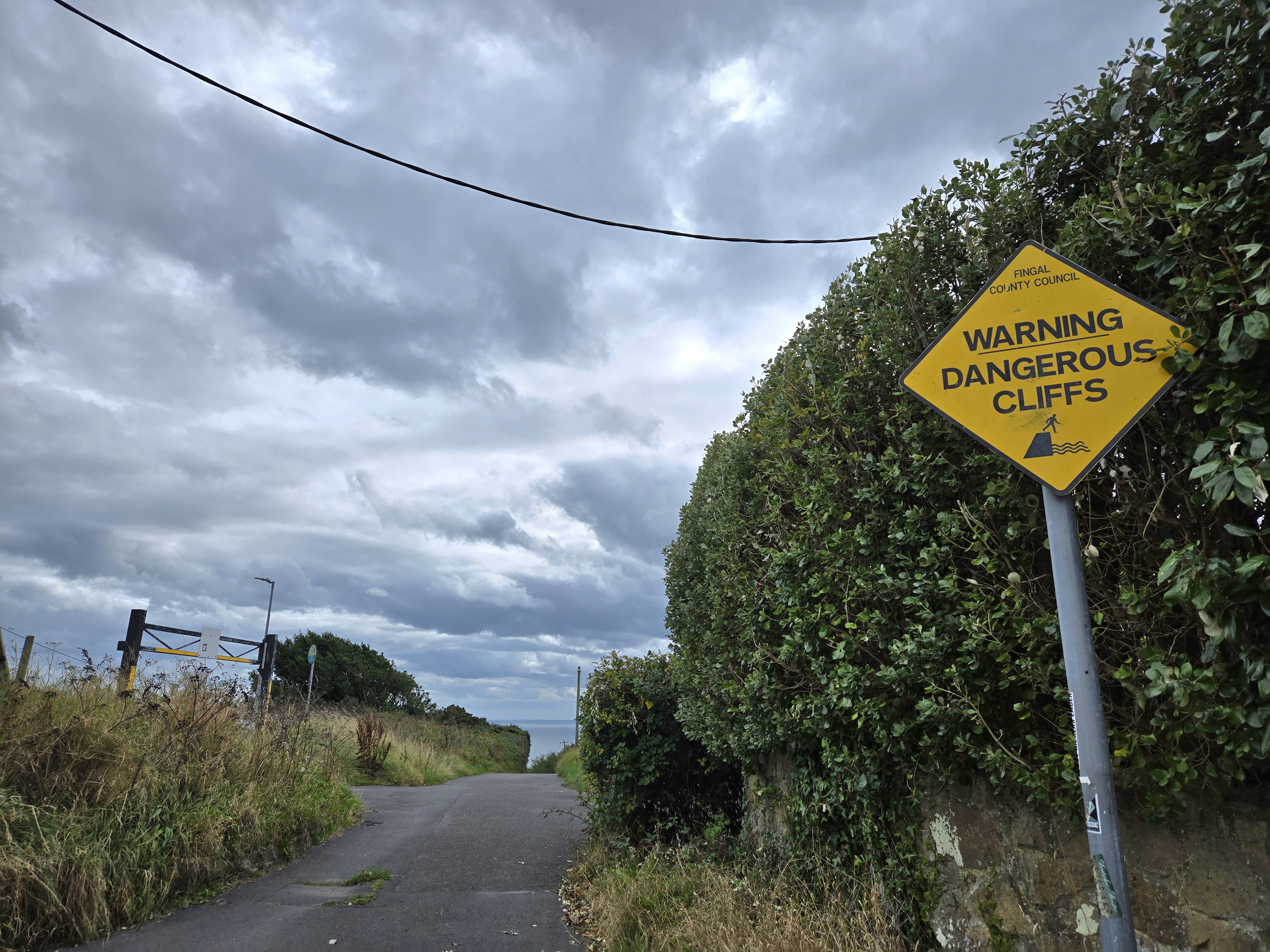 Howth Ireland Hiking Trail Entrance