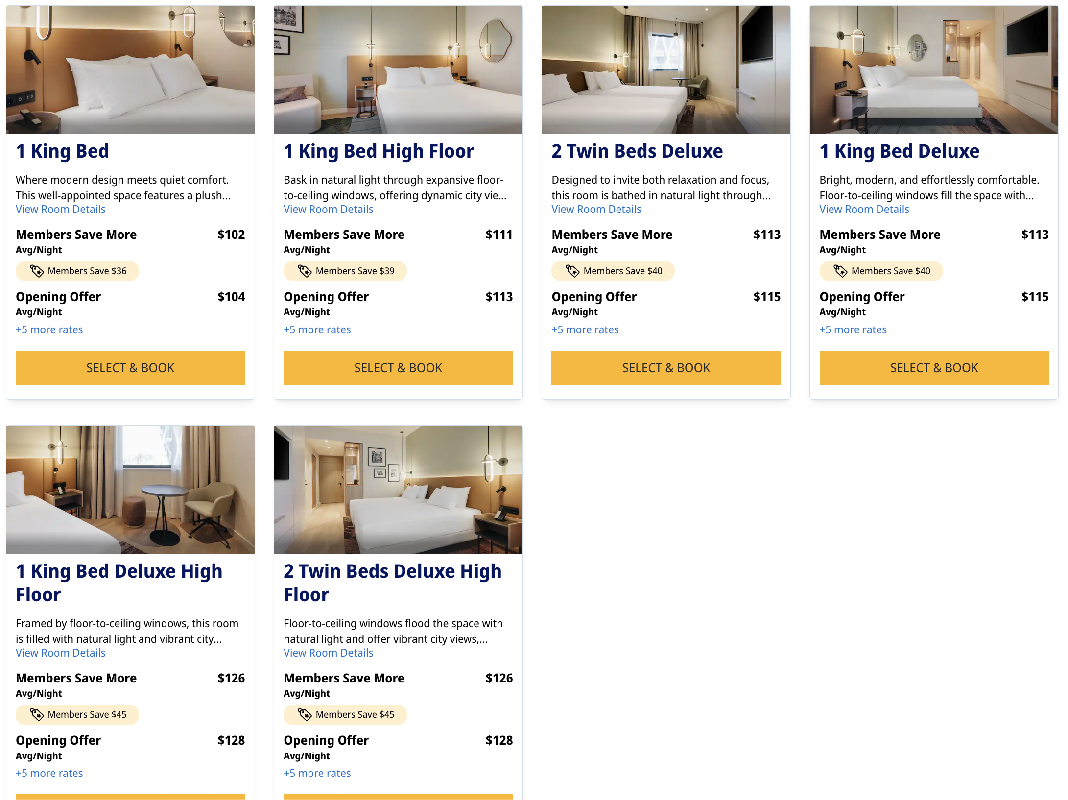 Hyatt Place Tallinn room rates